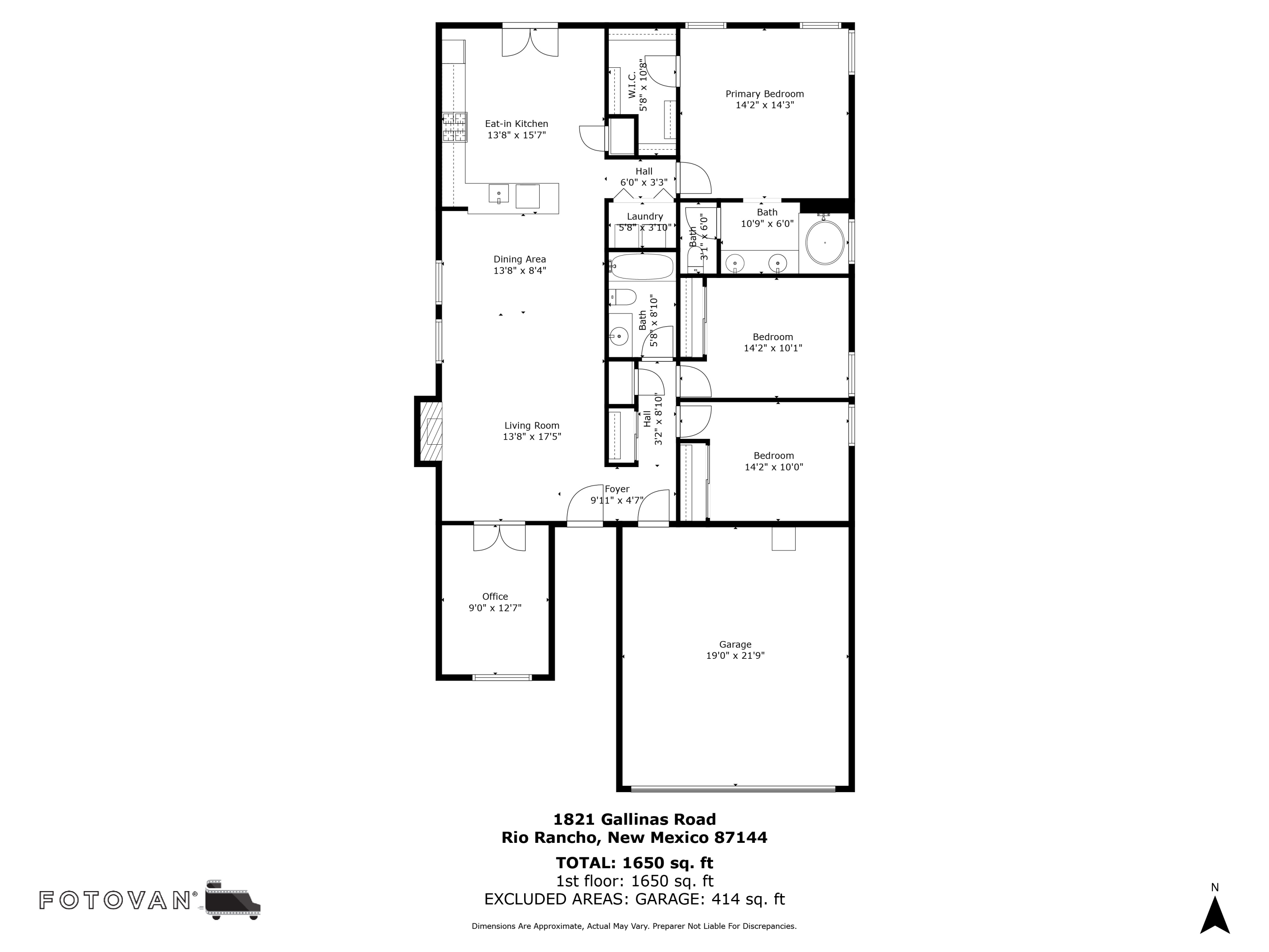 Photo 2 — 1821 Gallinas Road NE