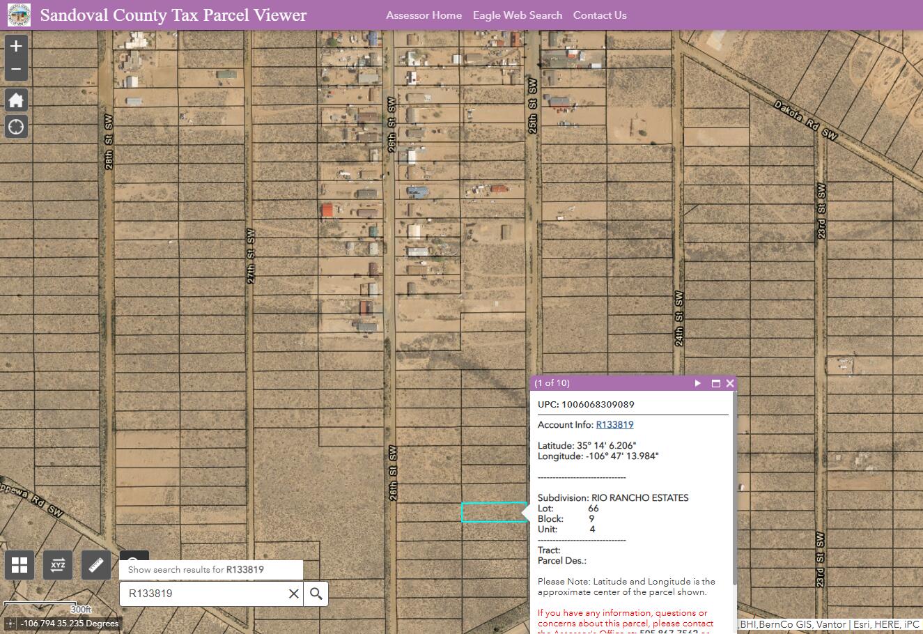  25th Street SW, Rio Rancho, NM 87124