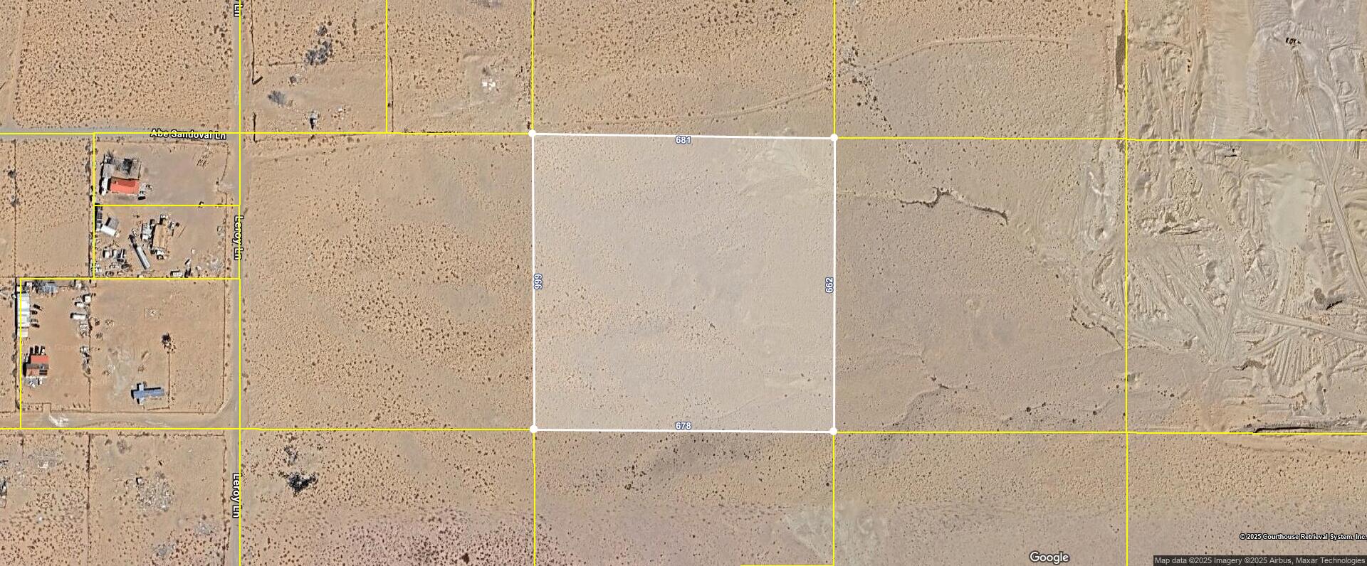 Photo 2 —  Off Pajarito (DT) Road SW