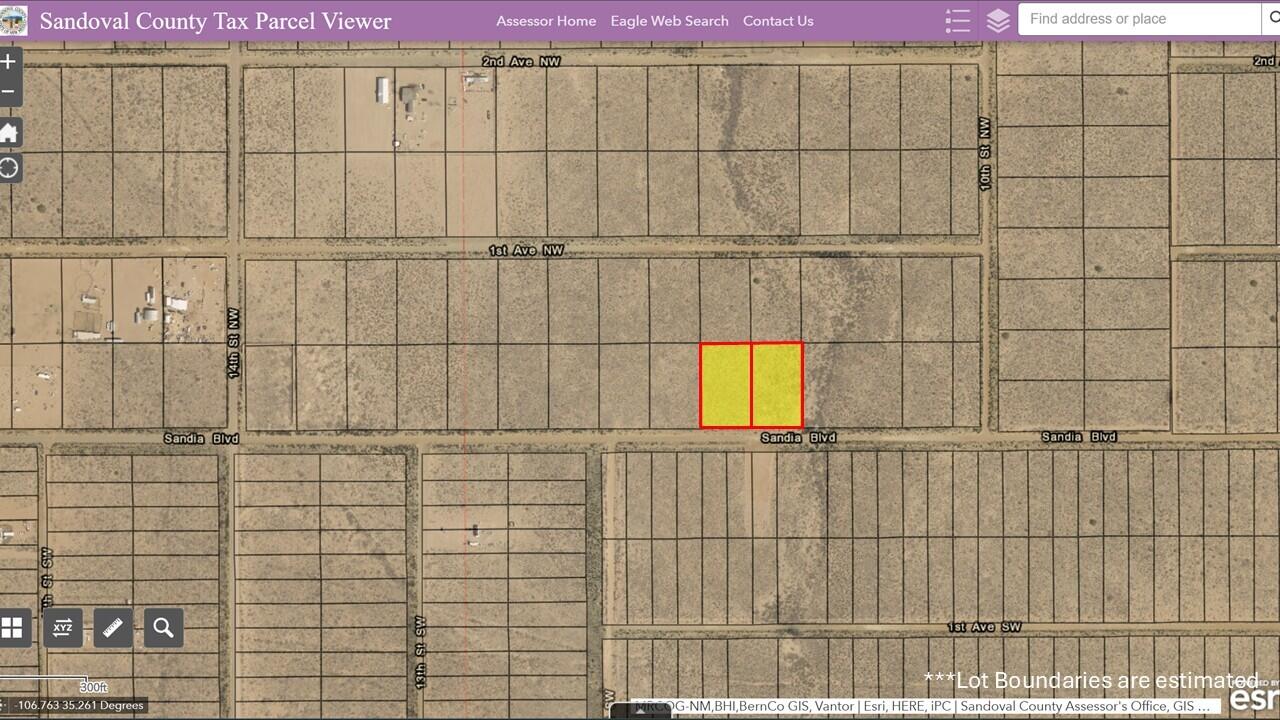 2 LOTS Sandia Boulevard NW, Rio Rancho, NM 87124