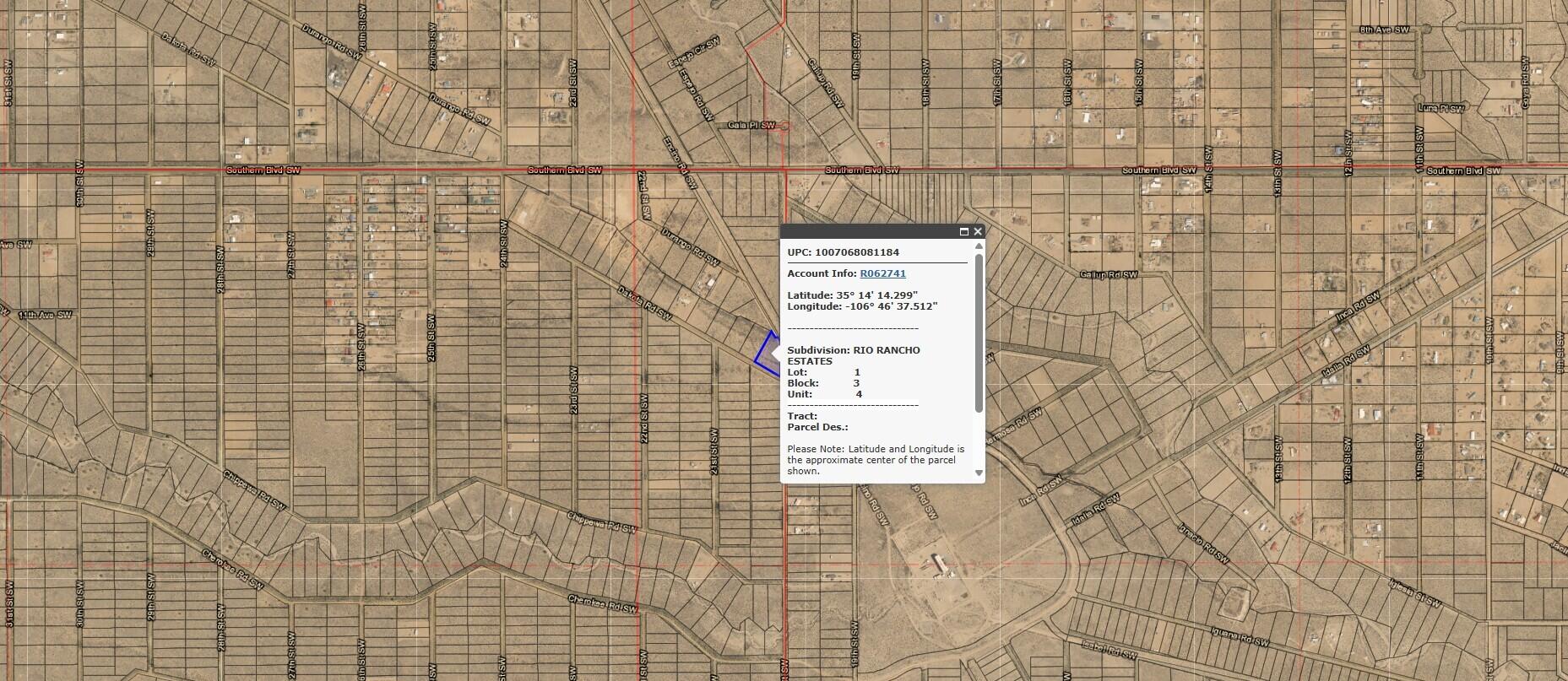  Dakota (U4 B3 L1) Road SW 4, Rio Rancho, NM 87124