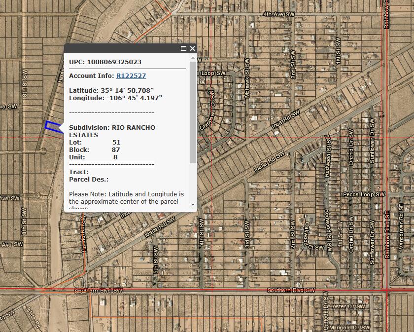  Hidalgo Road SW, Rio Rancho, NM 87124