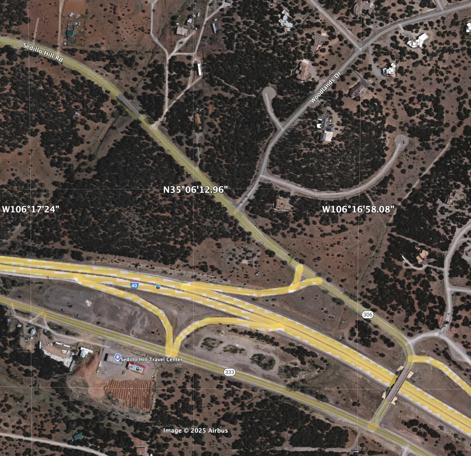 Photo 5 —  Sedillo Hill Road