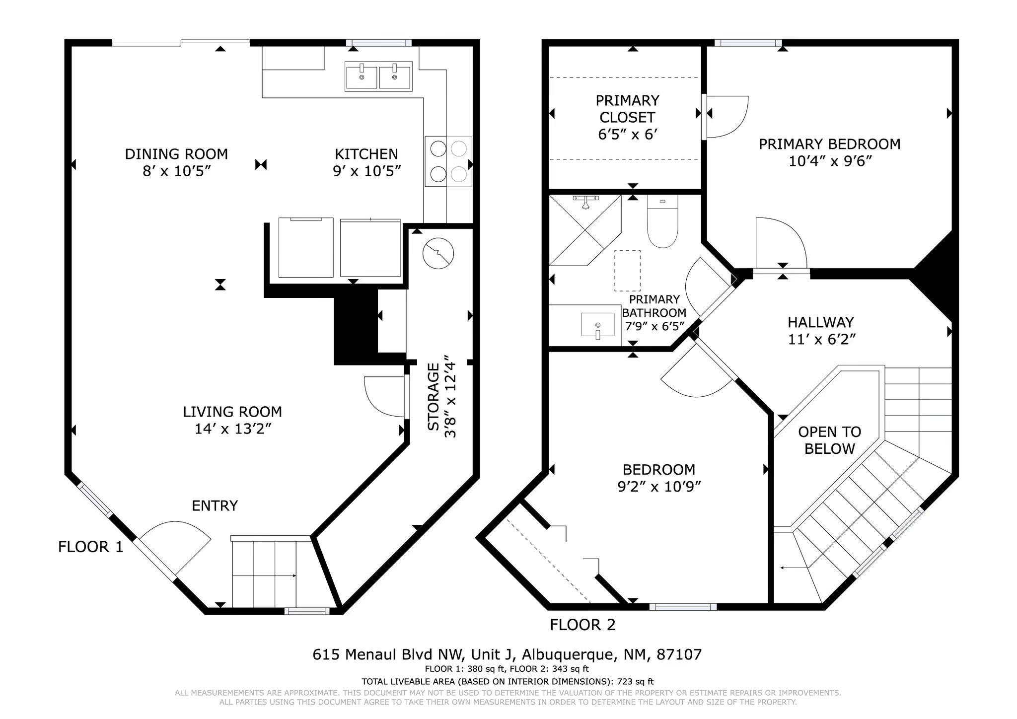Photo 2 — 615 Menaul Boulevard NW UNIT J