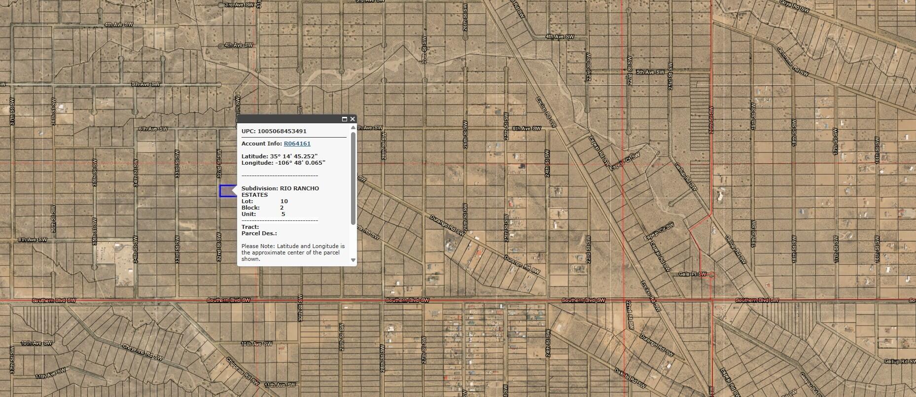  32nd (U5 B2 L10) Street SW 5, Rio Rancho, NM 87124