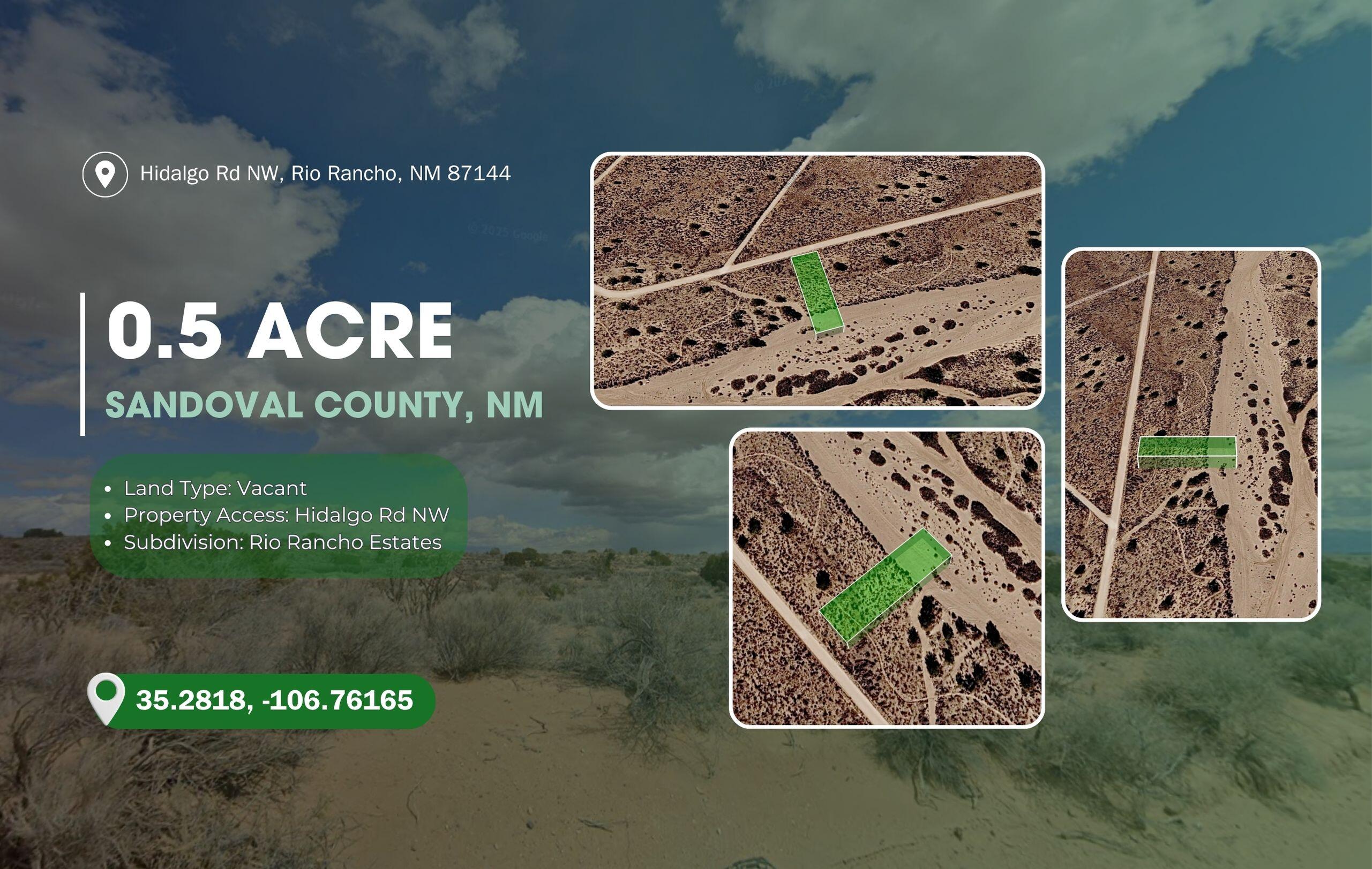 0 Hidalgo Road NW, Rio Rancho, NM 87144