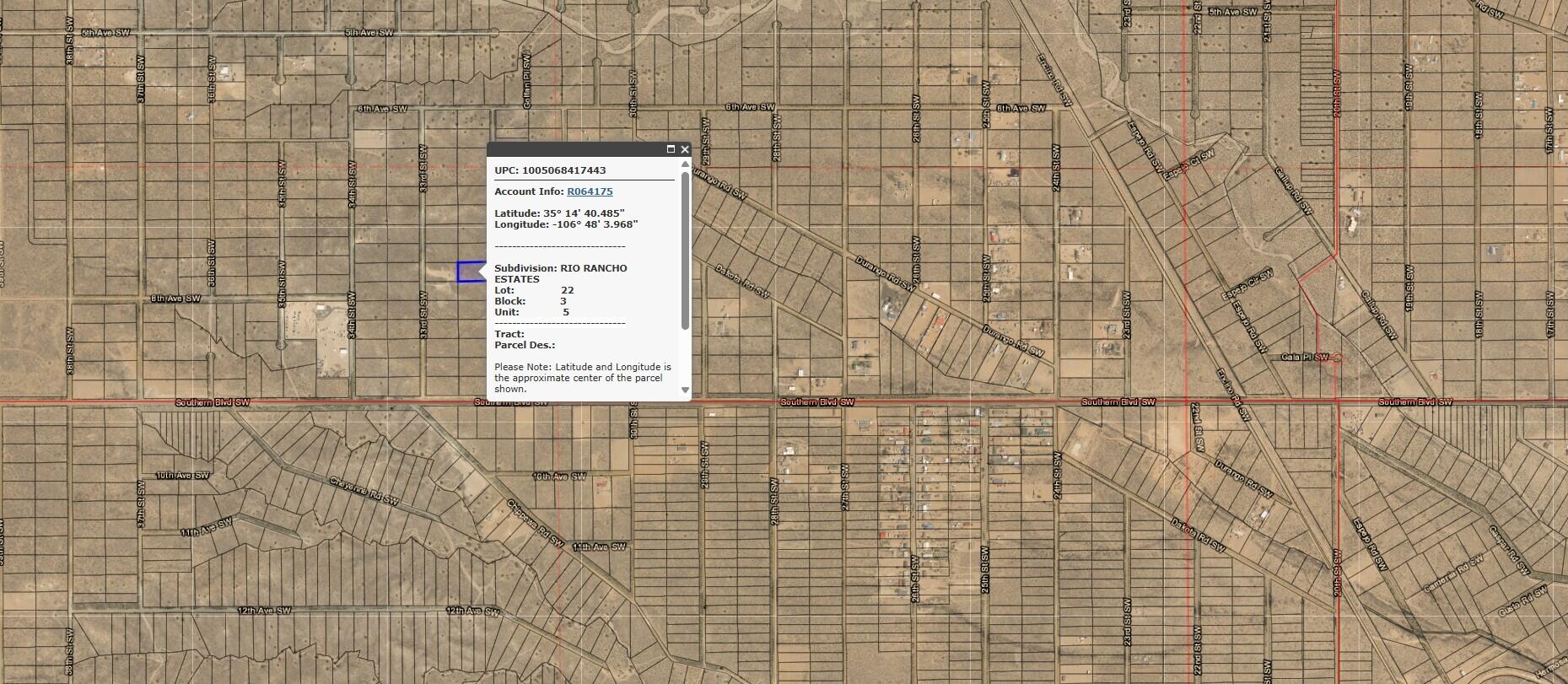  32nd St SE U5 B3 L22 Street SW 5, Rio Rancho, NM 87124