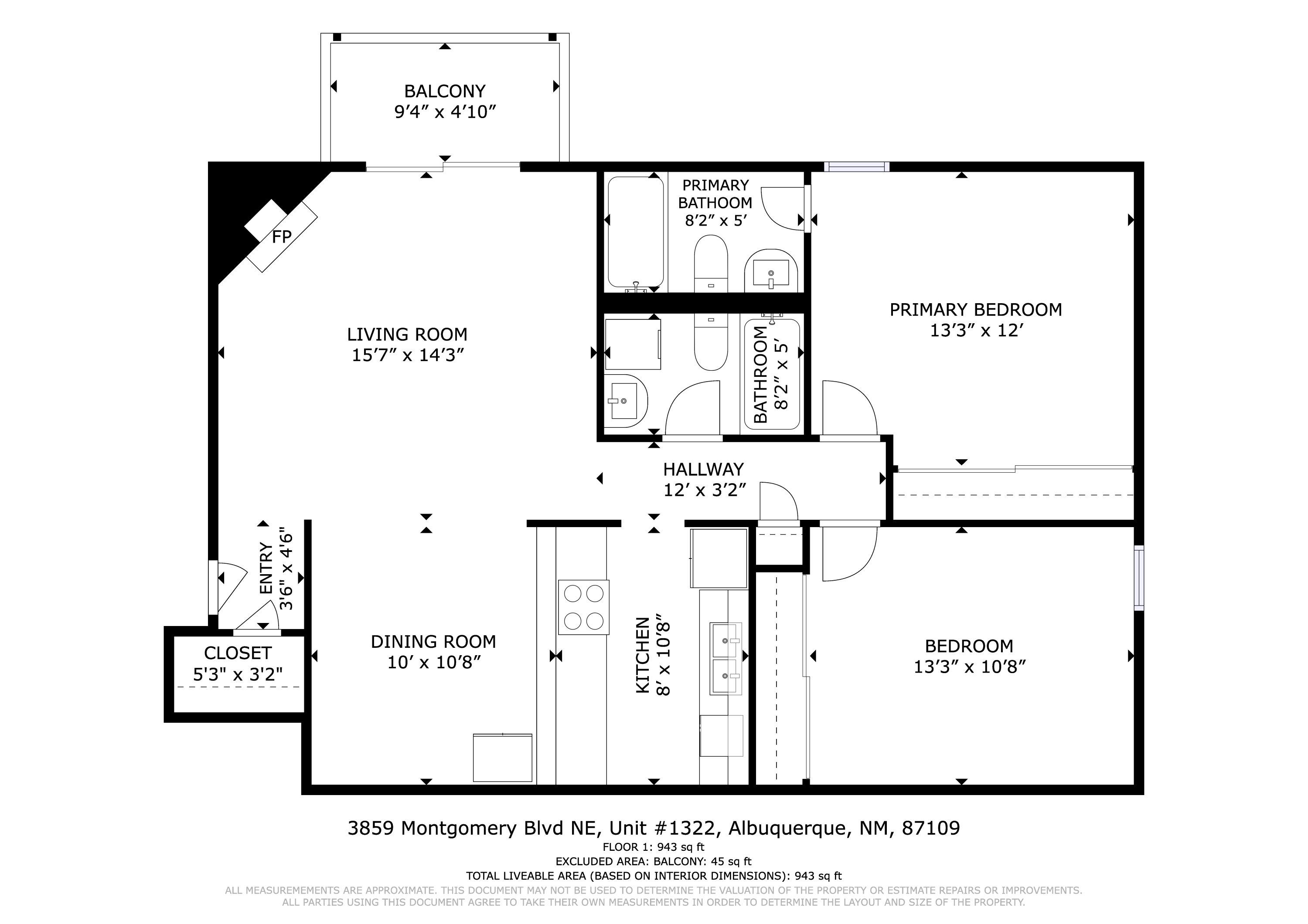 Photo 2 — 3859 Montgomery Boulevard NE APT 1322