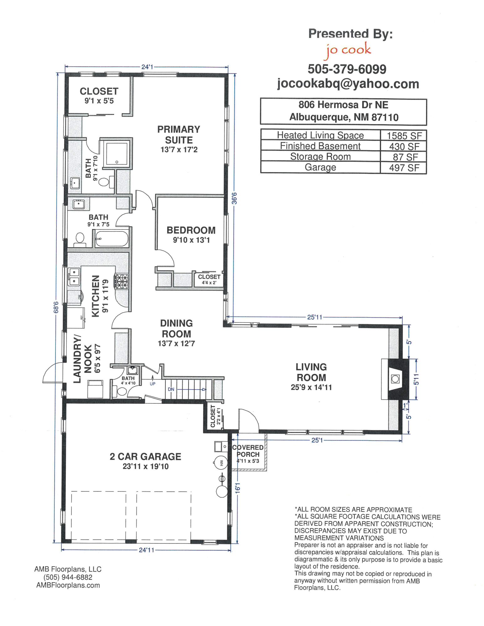 Photo 2 — 806 Hermosa Drive NE