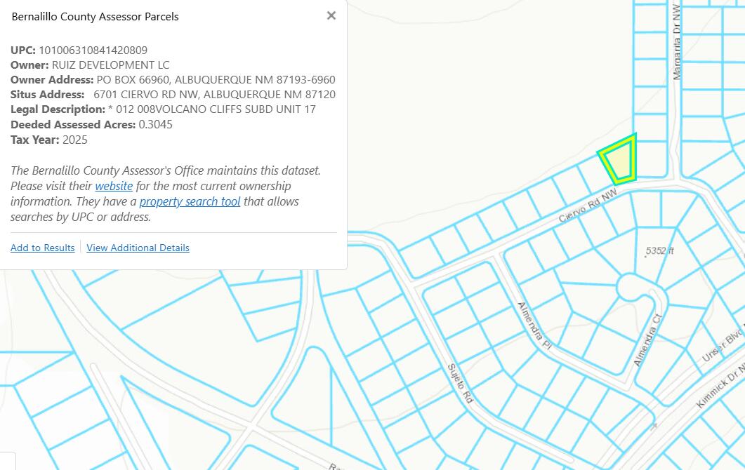 Photo 6 —  9 Lots Volcano Cliffs Subd NW