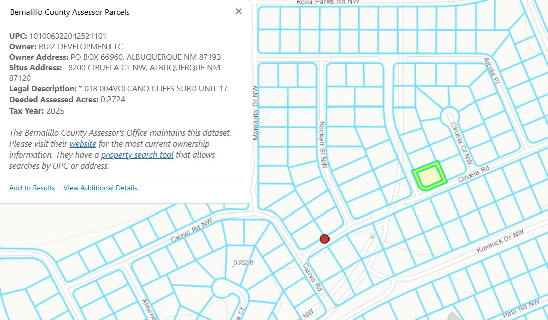  3 Lots Ciruela Road NW