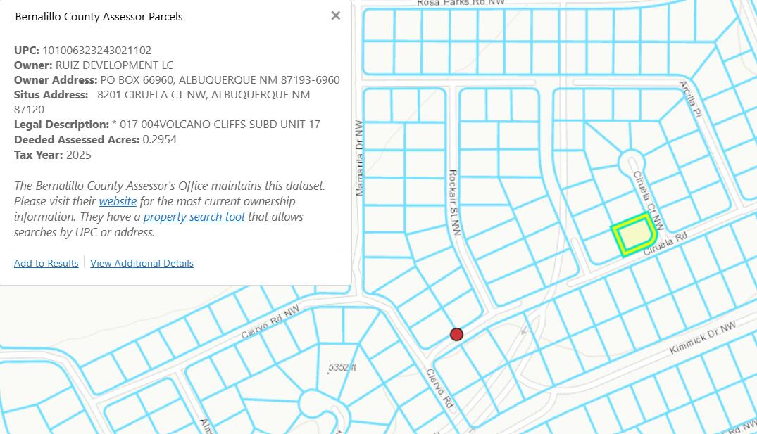 Photo 2 —  3 Lots Ciruela Road NW