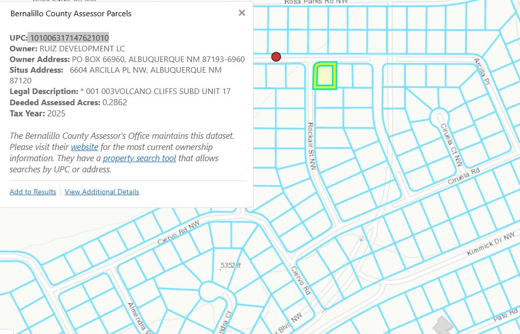 Photo 3 —  4 Lots Arcilla Volcano Cliffs Place NW