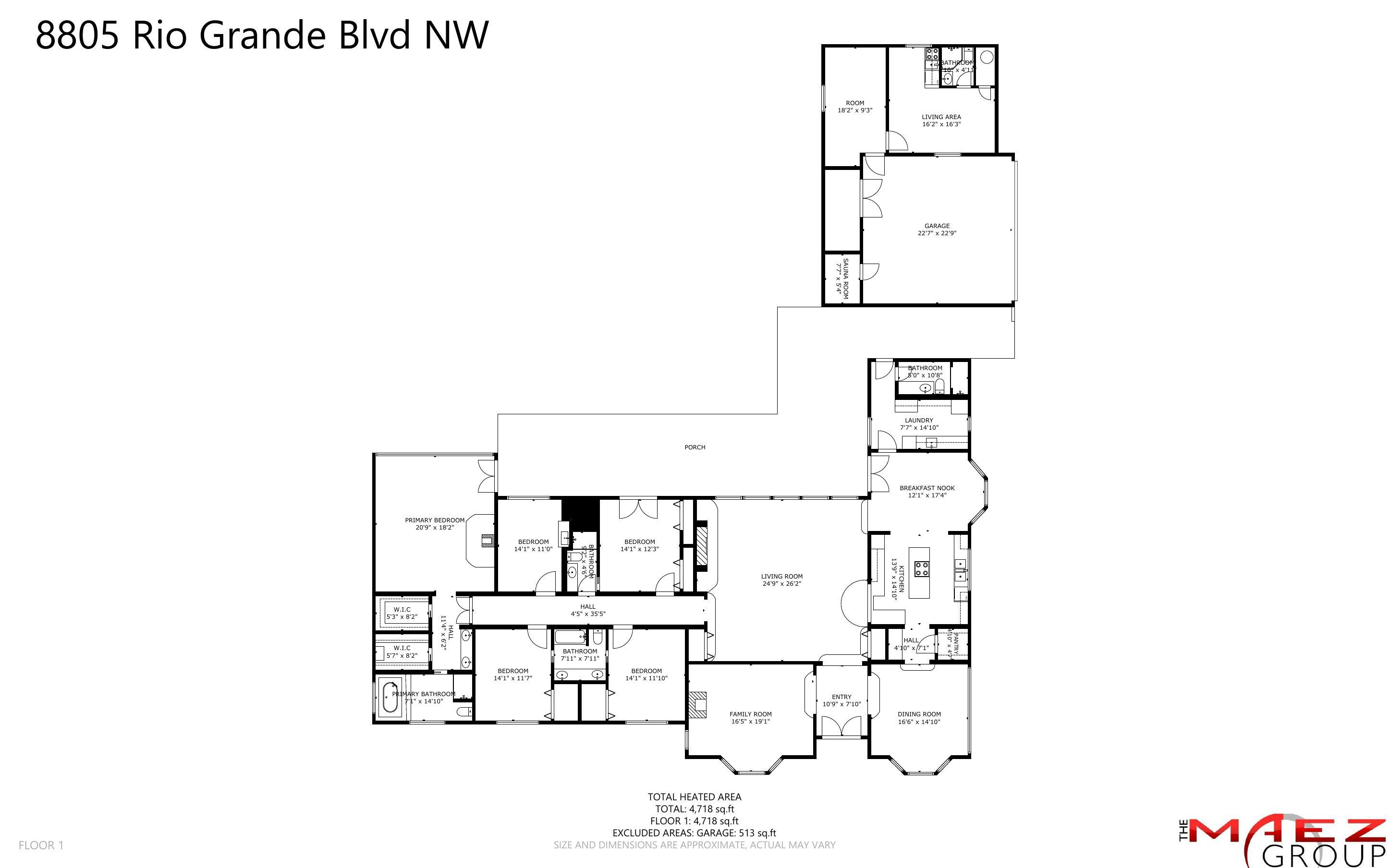 Photo 18 — 8805 Rio Grande Boulevard NW
