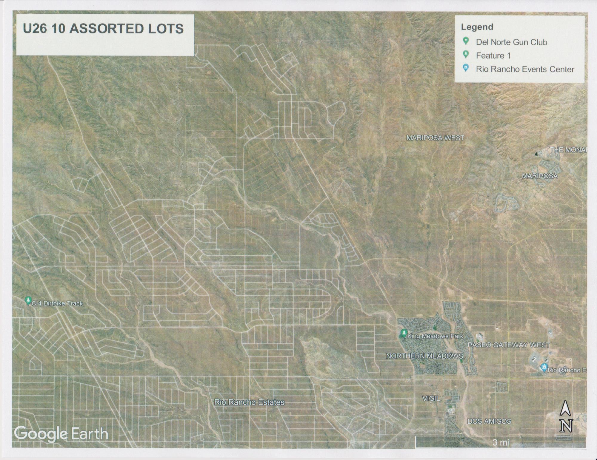  Unit 26 - 11 Lots Sale NW, Rio Rancho, NM 87144
