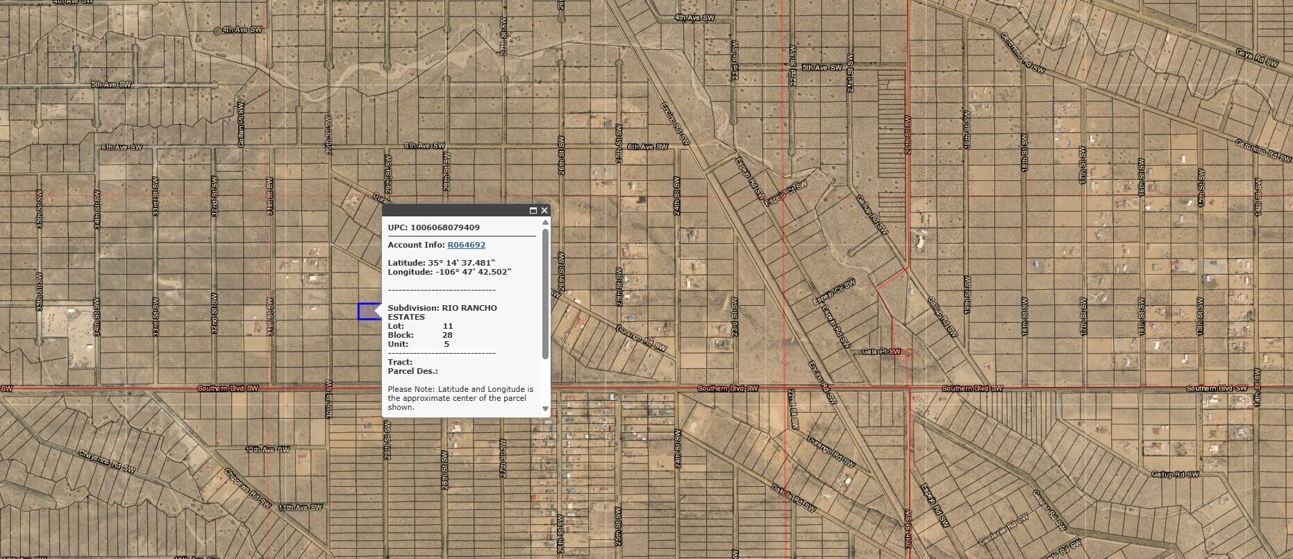 29th (U5 B28 L11) Street SW 5, Rio Rancho, NM 87124
