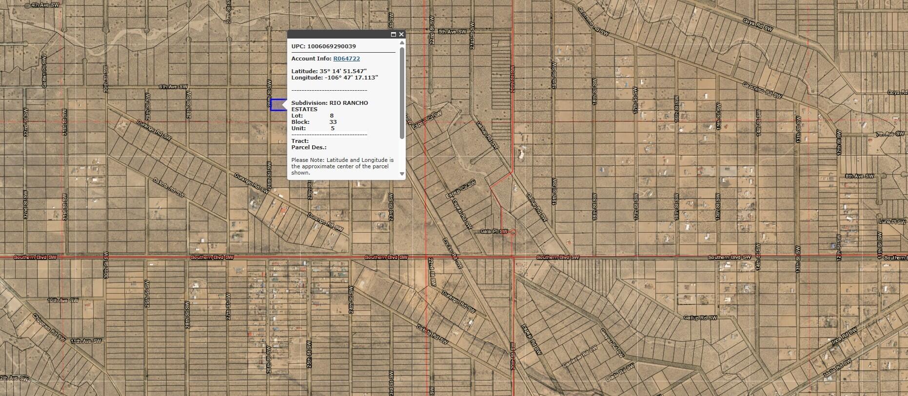  26th (U5 B33 L8) Street SW 5, Rio Rancho, NM 87124