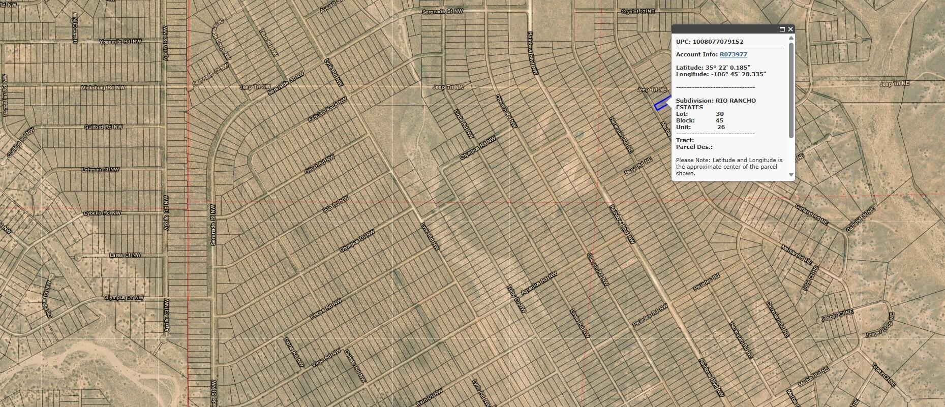  Marble (U26 B45 L30) Road NE 26, Rio Rancho, NM 87144