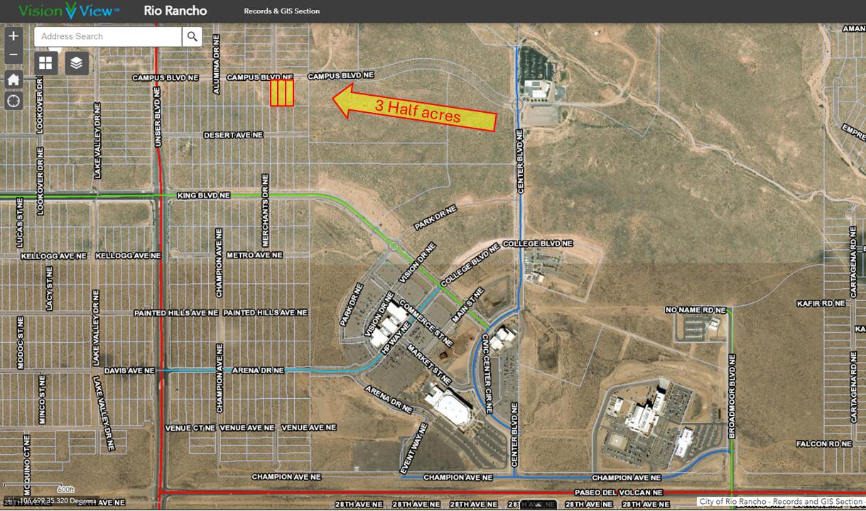2200-2208 Campus (3 lot package) Boulevard NE, Rio Rancho, NM 87144