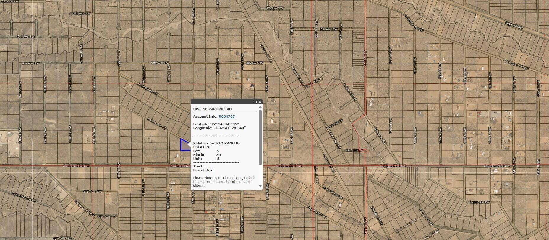  27th (U5 B30 L5) Street SW 5, Rio Rancho, NM 87124