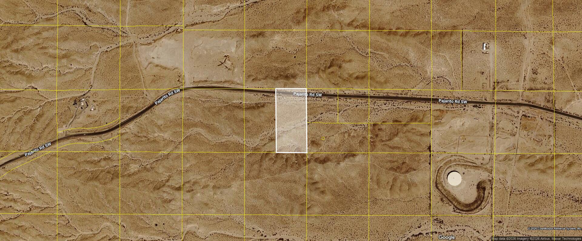 Photo 6 — On Pajarito (DFE) Road SW