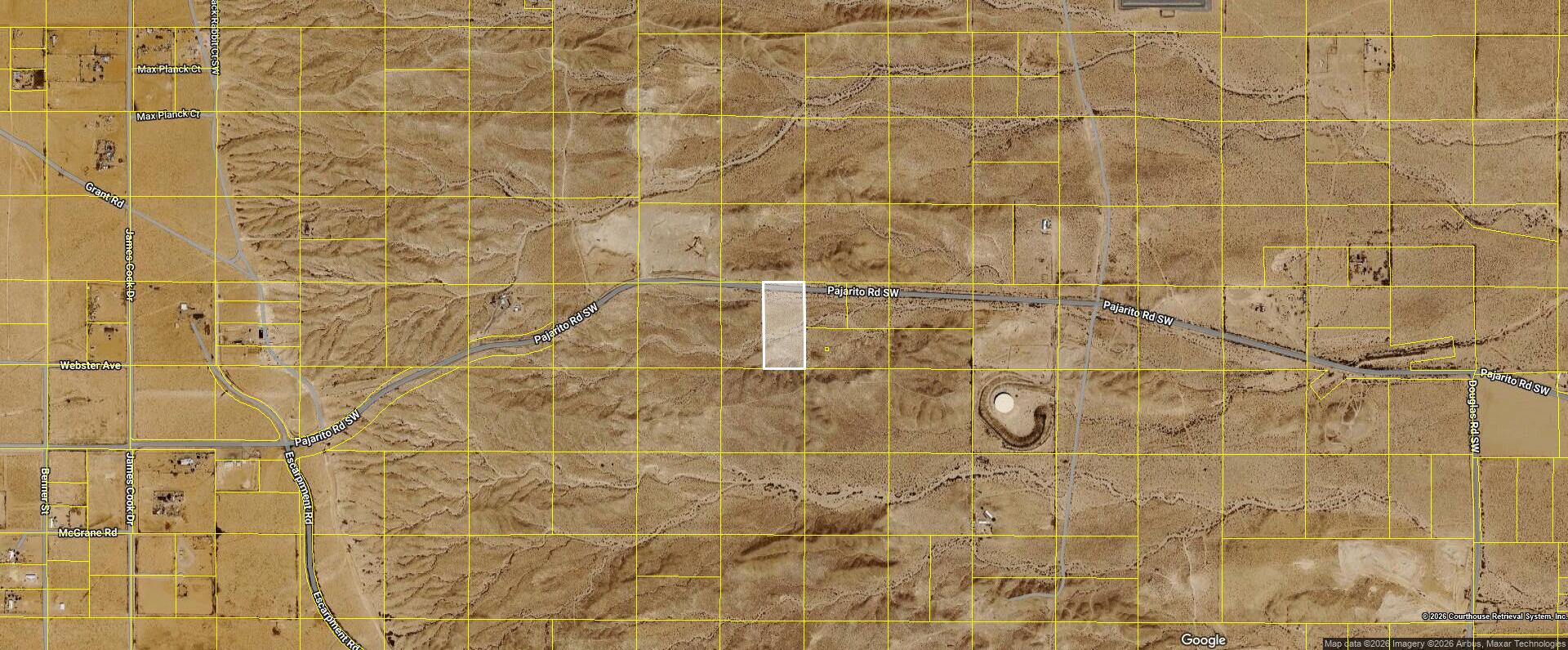 Photo 5 — On Pajarito (DFE) Road SW