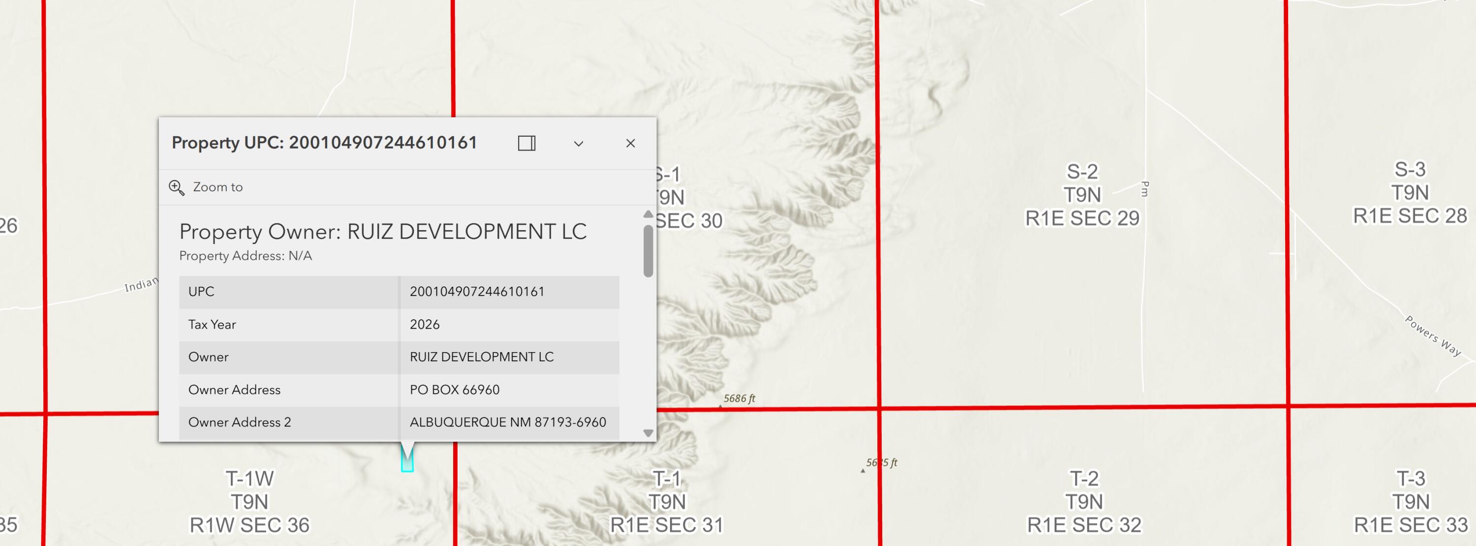 Photo 4 —  Pajarito Mesa 7 Lots 66 Acres