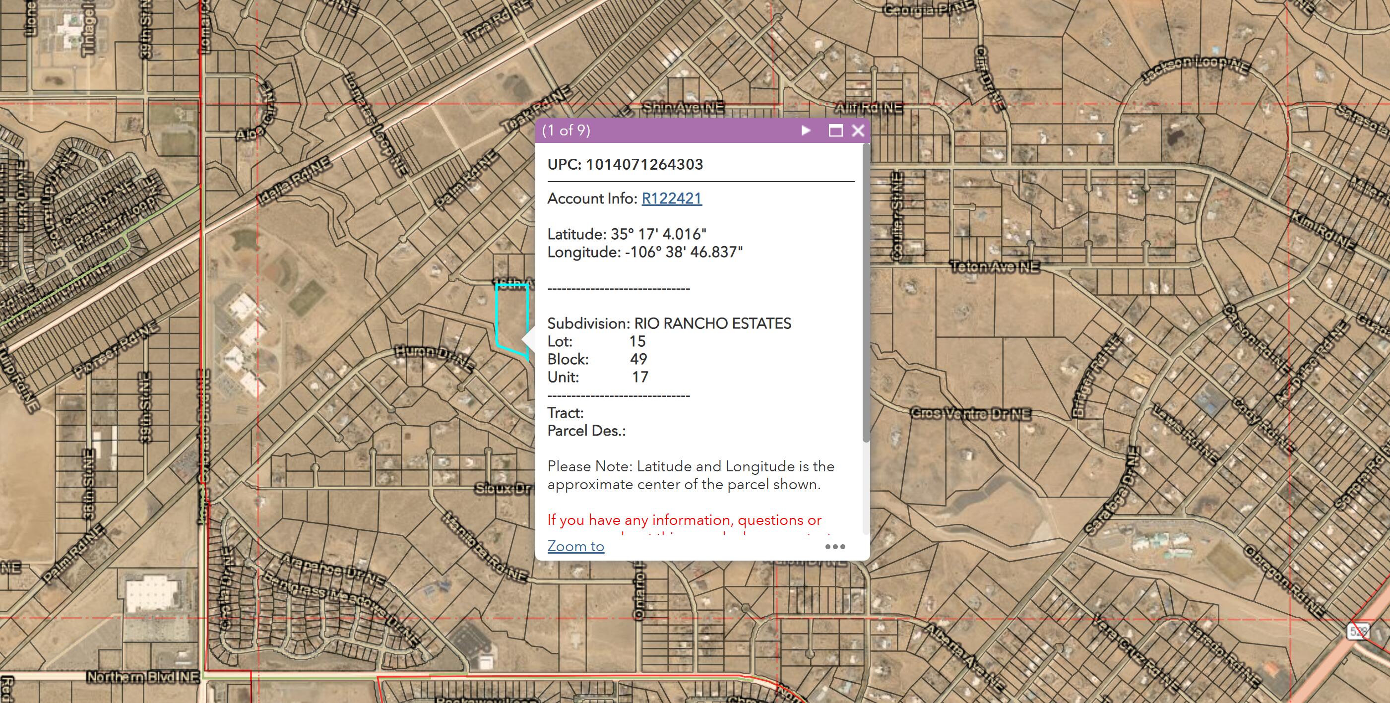  16th Ave Chamiza Estates 5 AC, Rio Rancho, NM 87144
