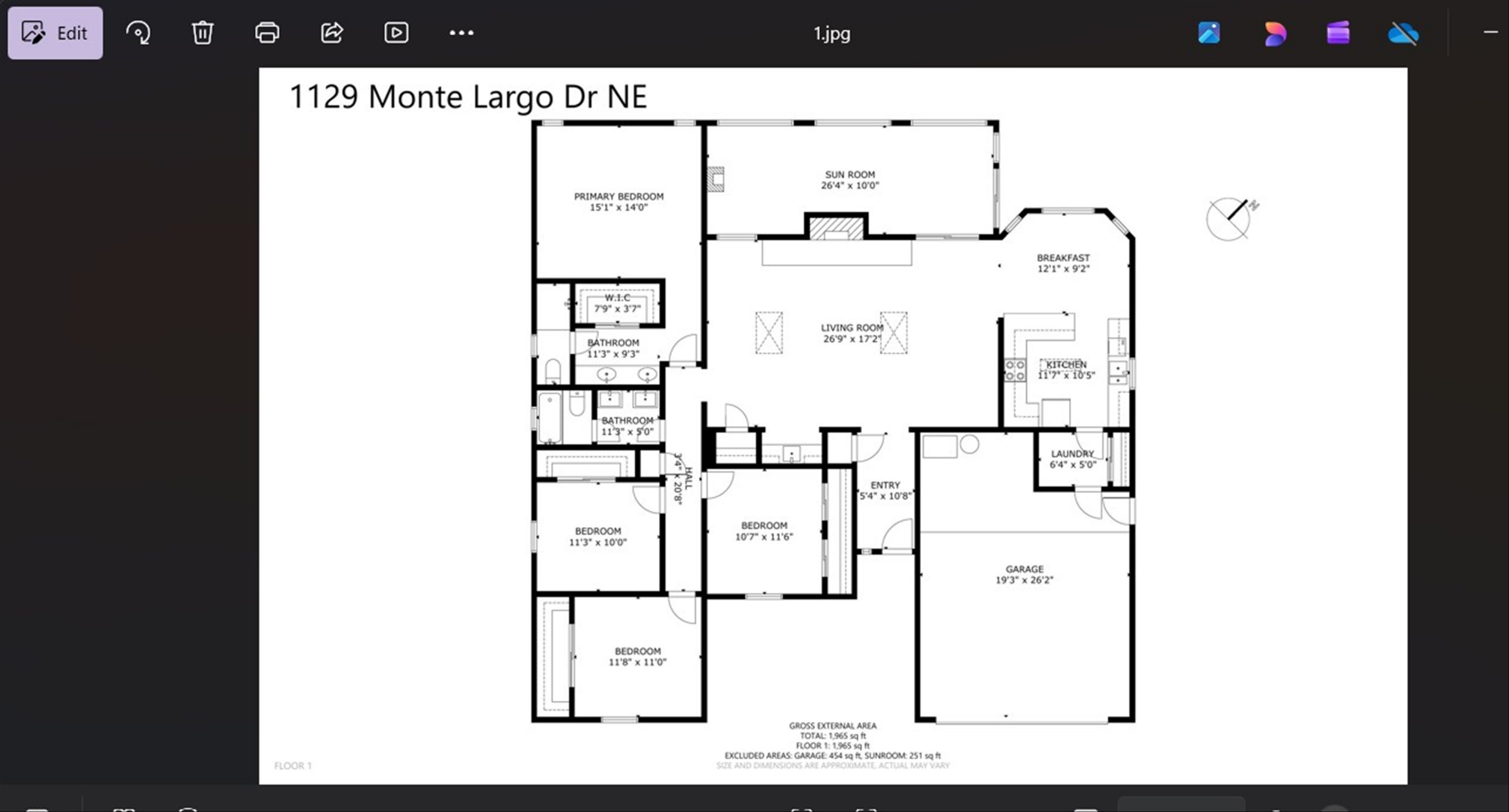 Photo 18 — 1129 Monte Largo Drive NE
