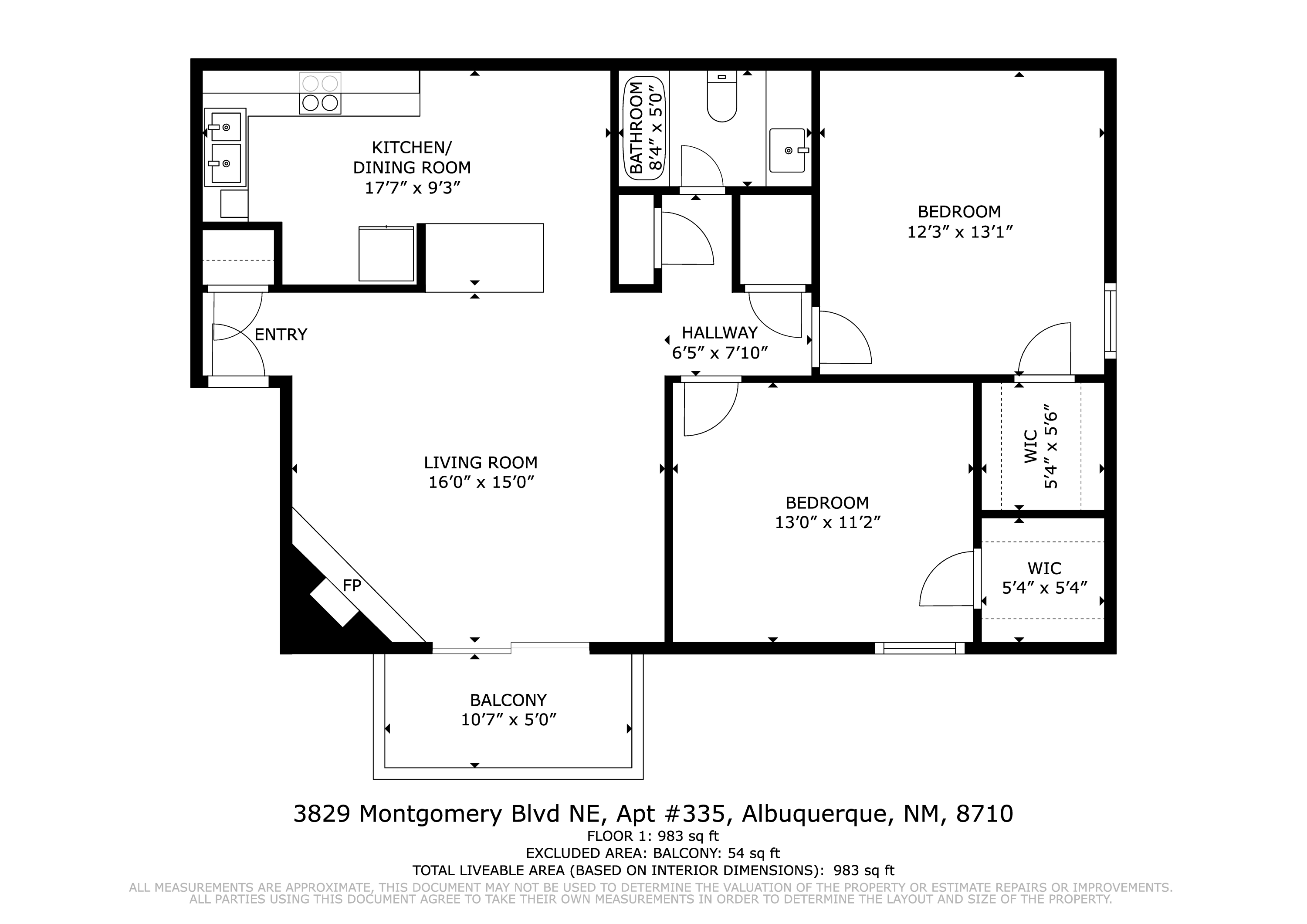 Photo 9 — 3829 Montgomery Boulevard NE APT 335