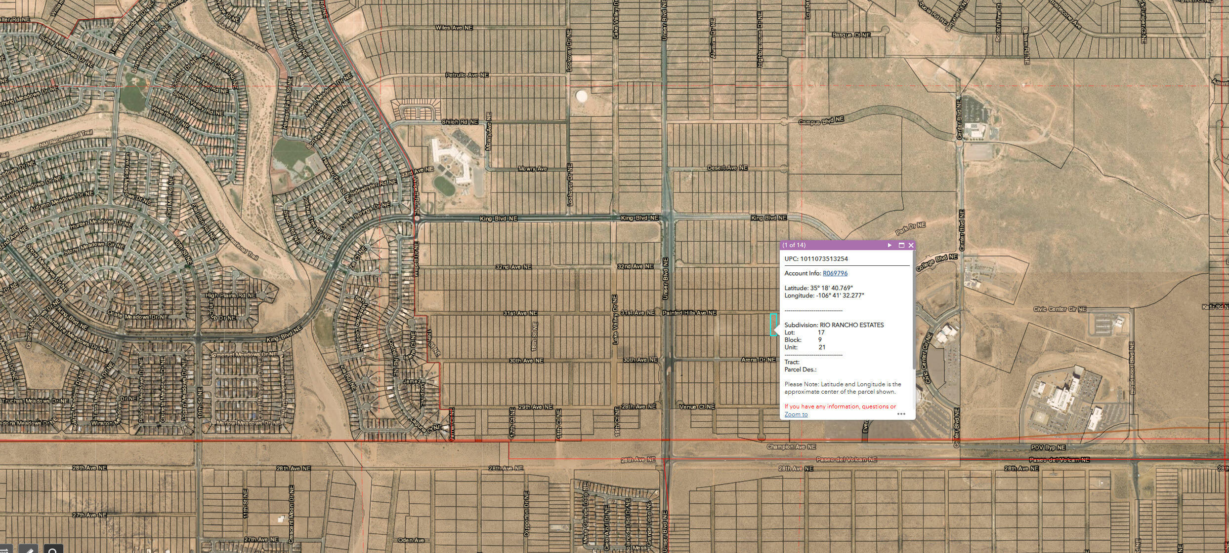 2208 Painted Hills (U21 B9 L17) Avenue NE, Rio Rancho, NM 87144