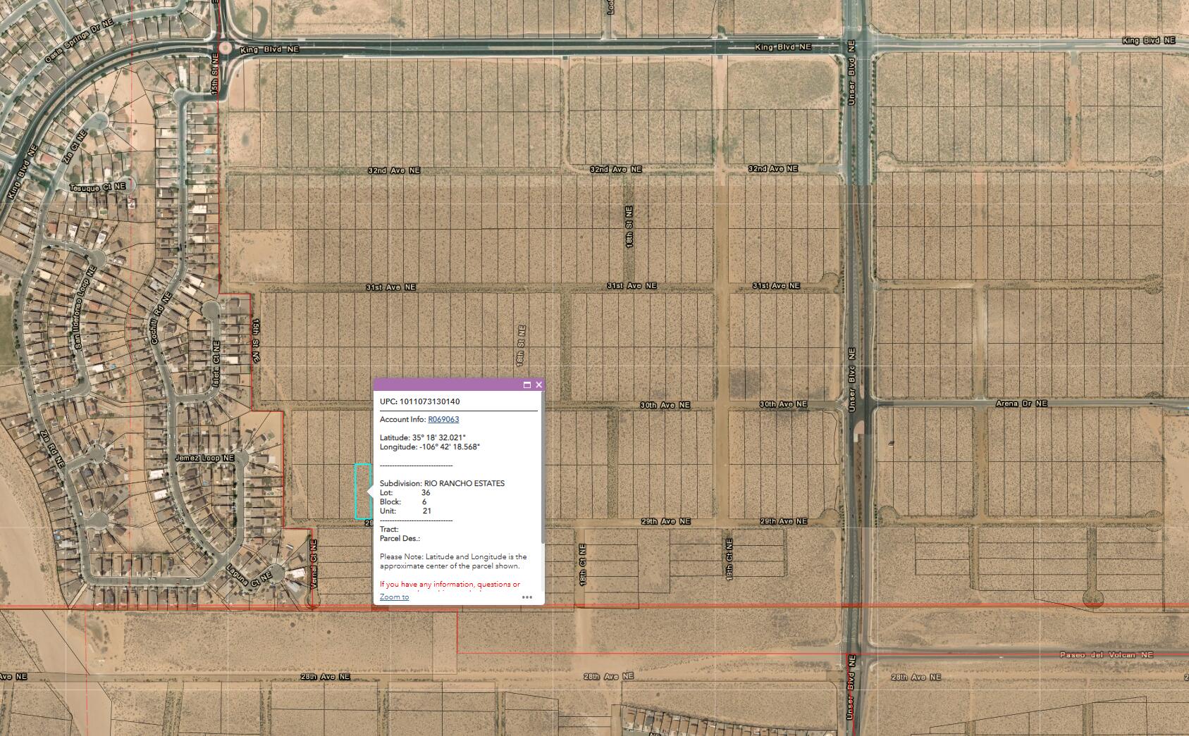 Photo 3 —  4 Lots at Rio Rancho Estates