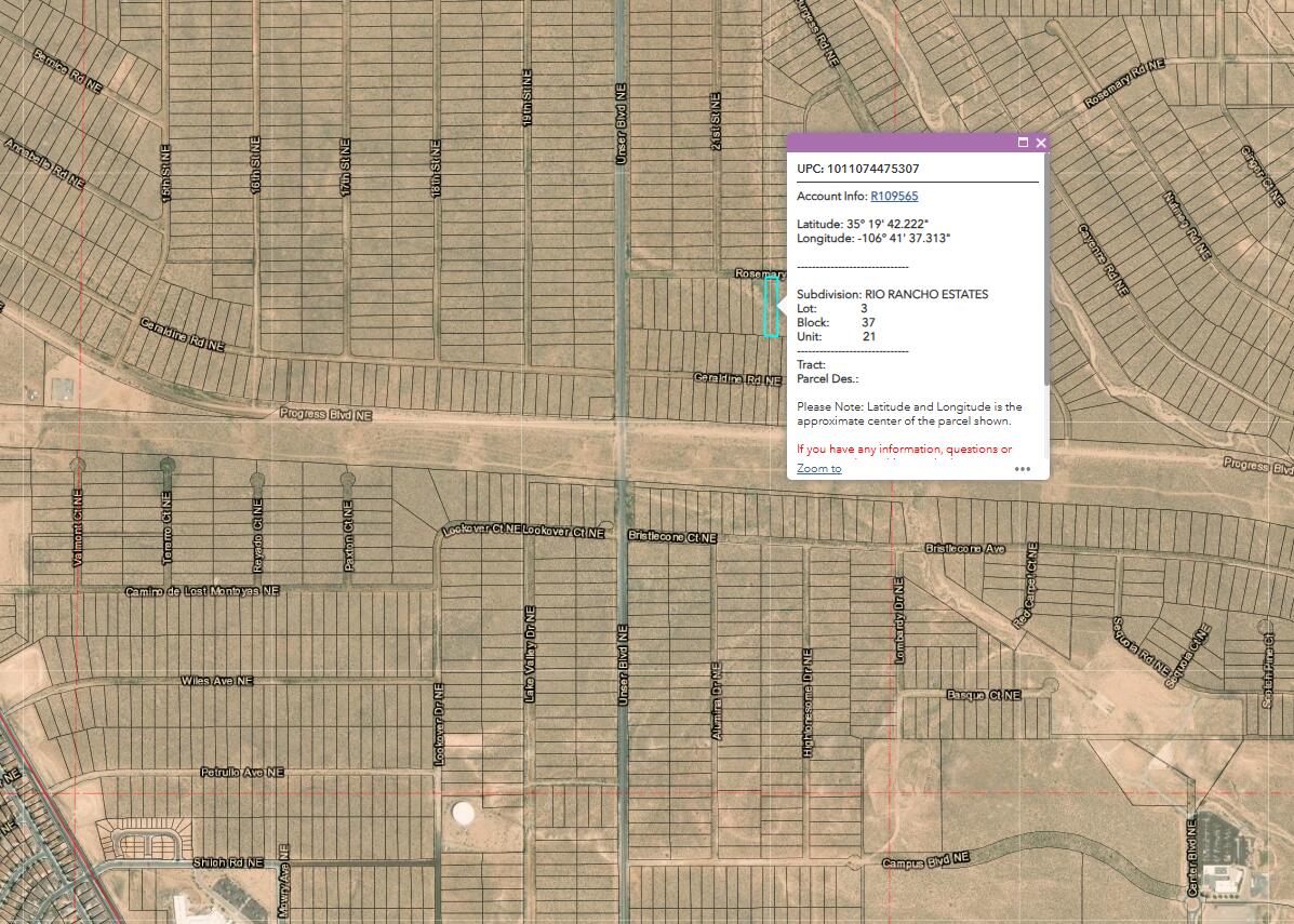 Photo 4 —  4 Lots at Rio Rancho Estates