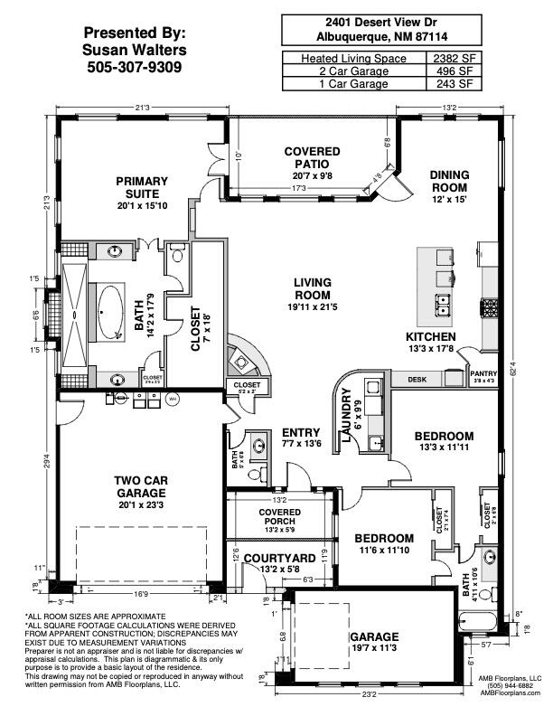 Photo 2 — 2401 Desert View Road NE
