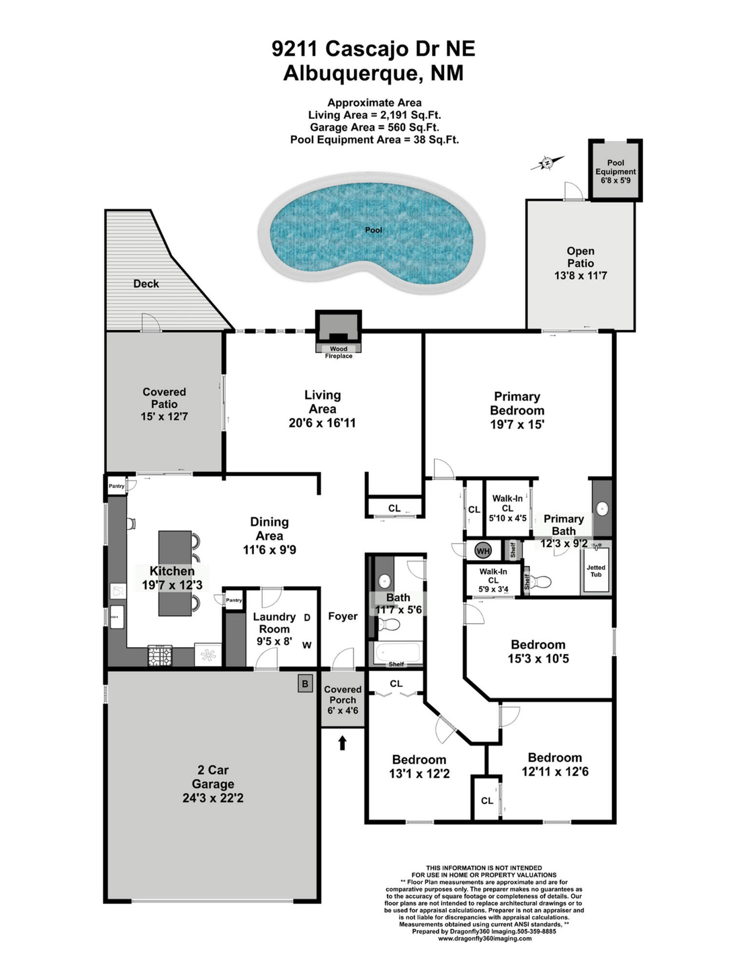 Photo 3 — 9211 Cascajo Drive NE