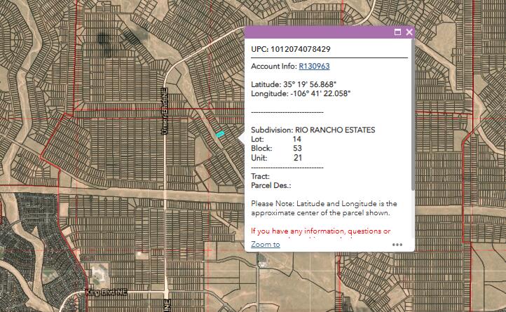 Photo 2 —  8 Lots at Rio Rancho Estates