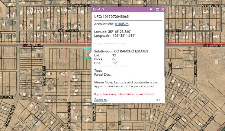  Rio Rancho Est U17 B85 L12, Rio Rancho, NM 87144