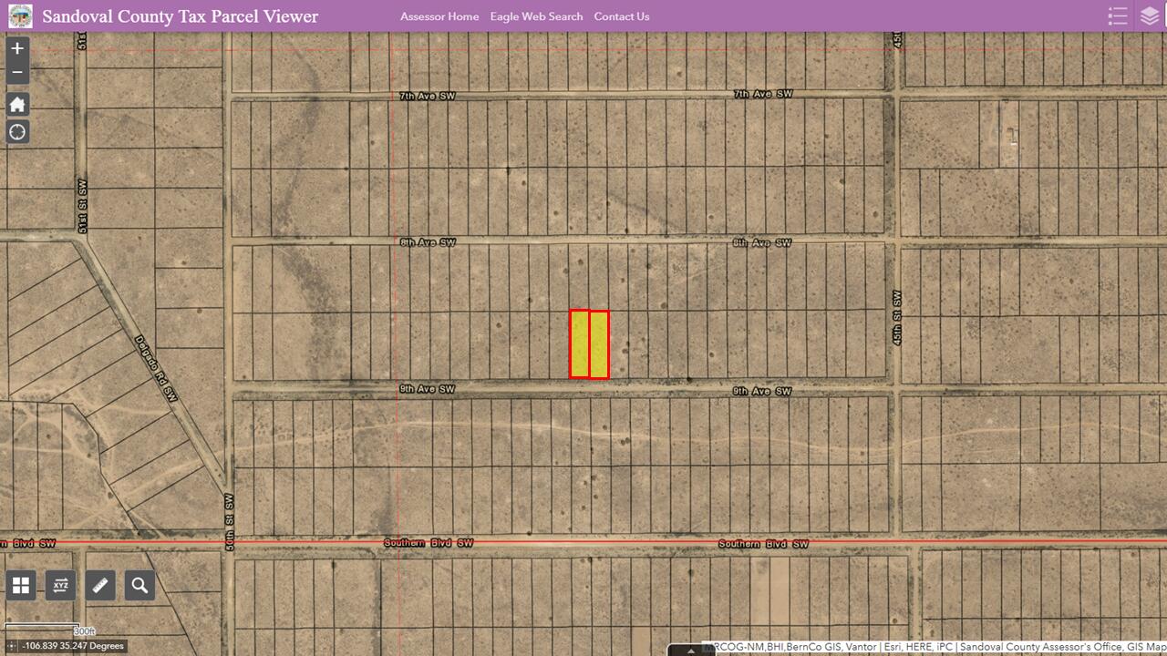 2 Lots 9th (U: 2 B:12 L:45&46) Avenue SW, Rio Rancho, NM 87124