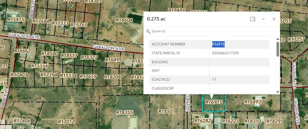  Warren St - R16915 - 0.275AC, Grants, NM 87020