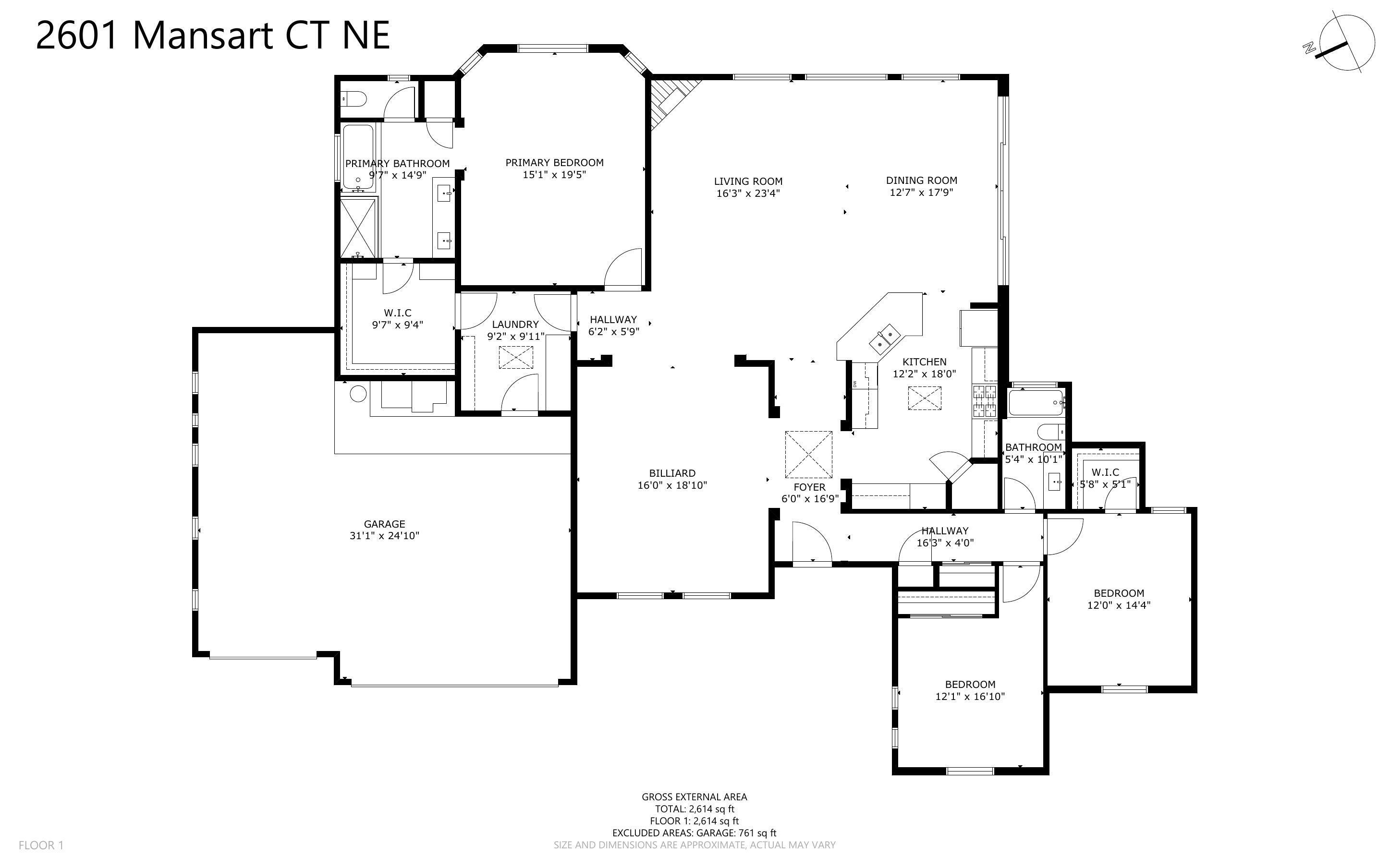 Photo 2 — 2601 Mansart Court NE