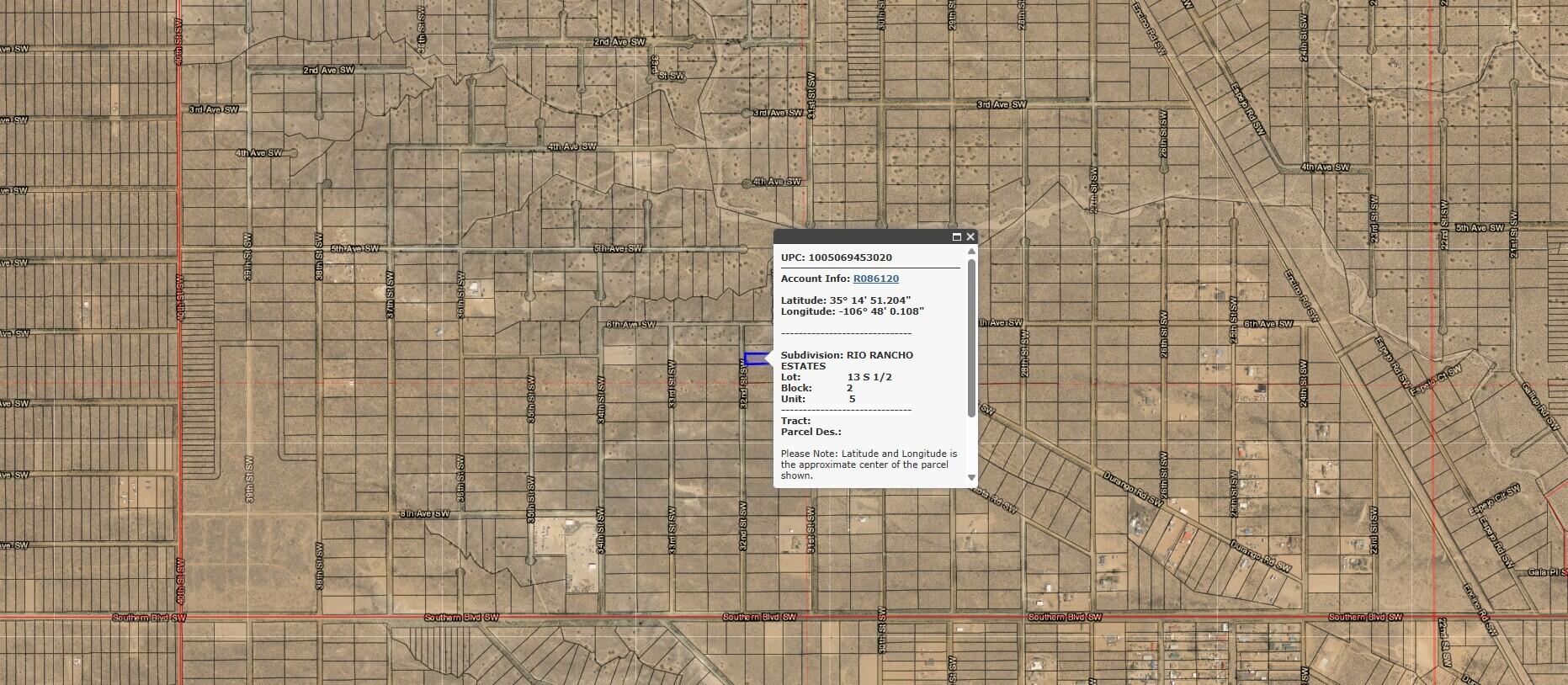  32nd U5 B2 L13S1/2 Street SW 5, Rio Rancho, NM 87124