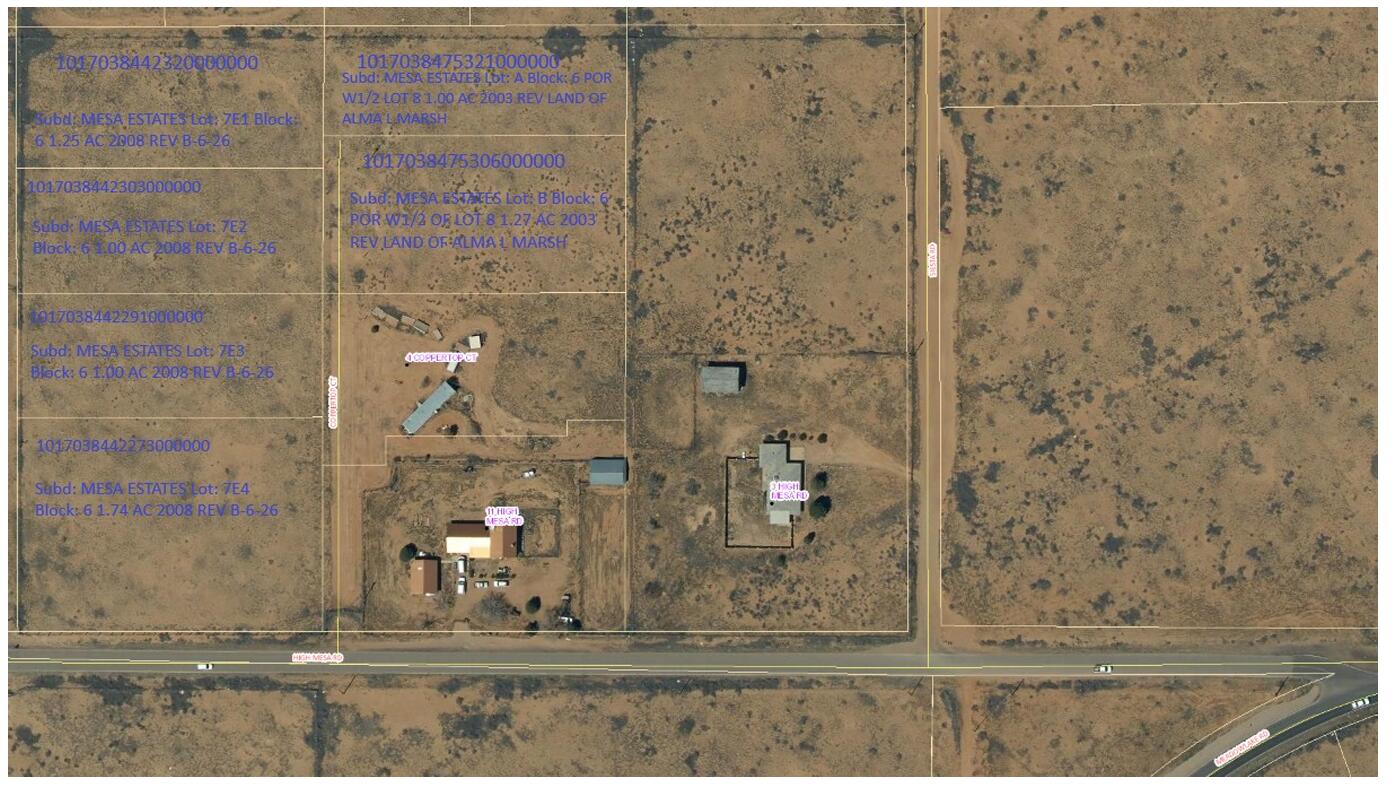  MESA ESTATES Lot: 7E1 Block: 6, Meadow Lake, NM 87031