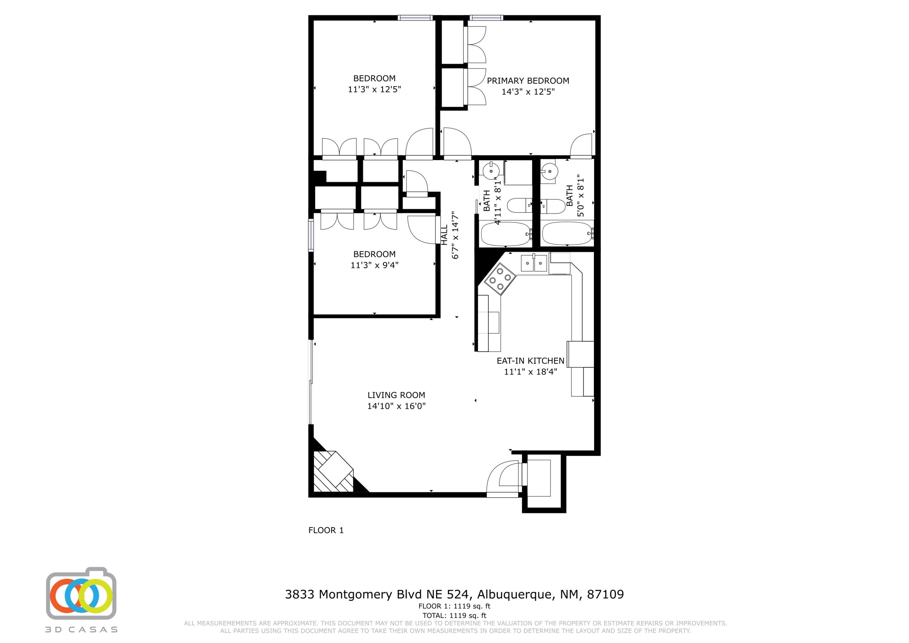 Photo 2 — 3833 Montgomery Boulevard NE APT 524