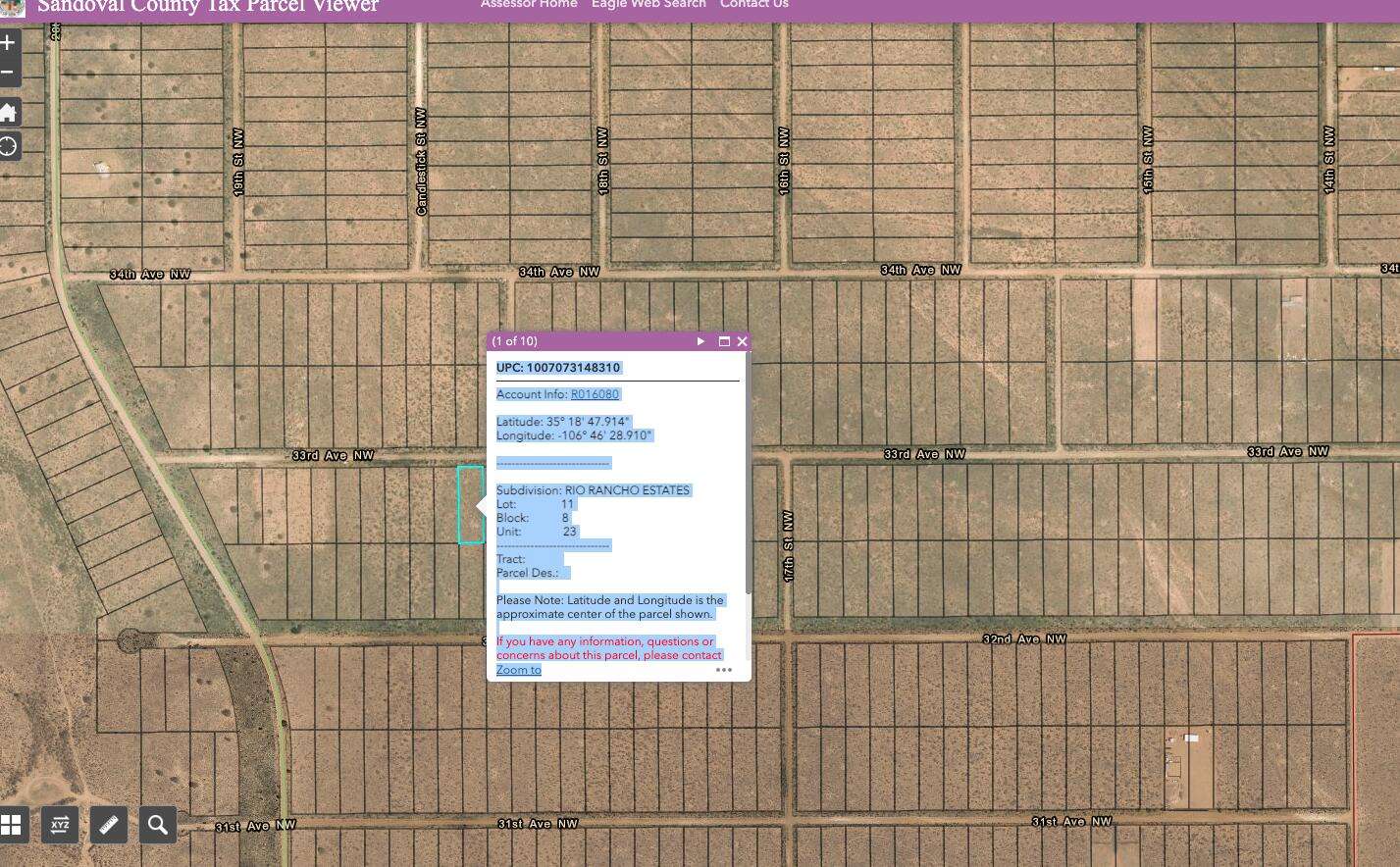  Block: 8 Lots 11-13 Unit: 23, Rio Rancho, NM 87144