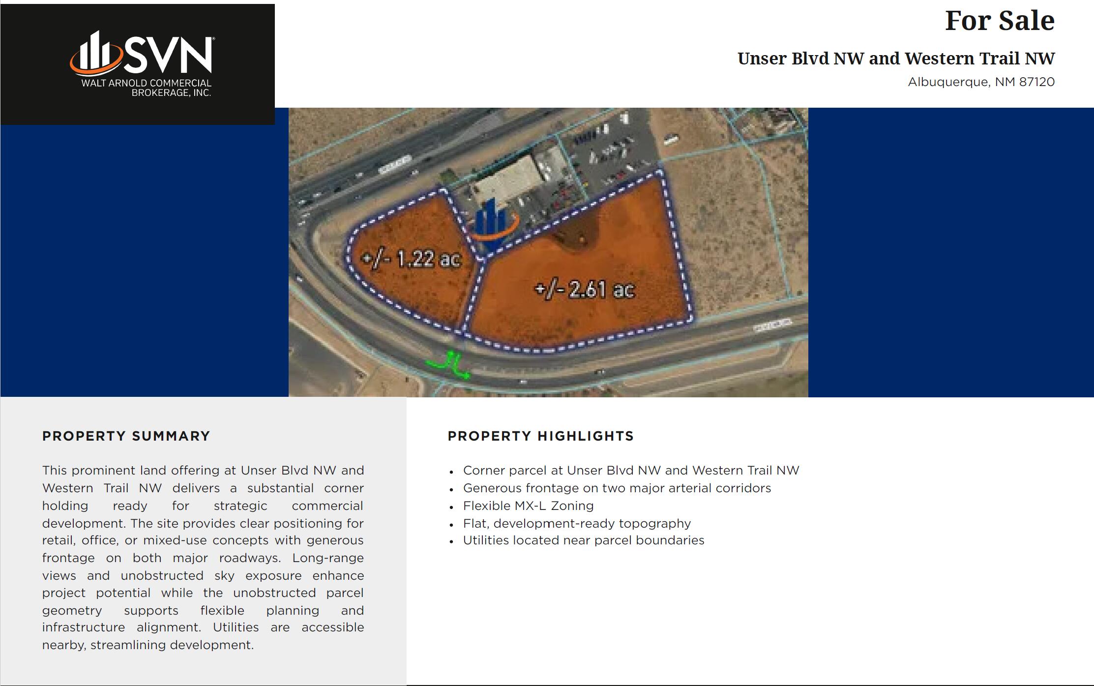  NEC Unser & Western Trail NW