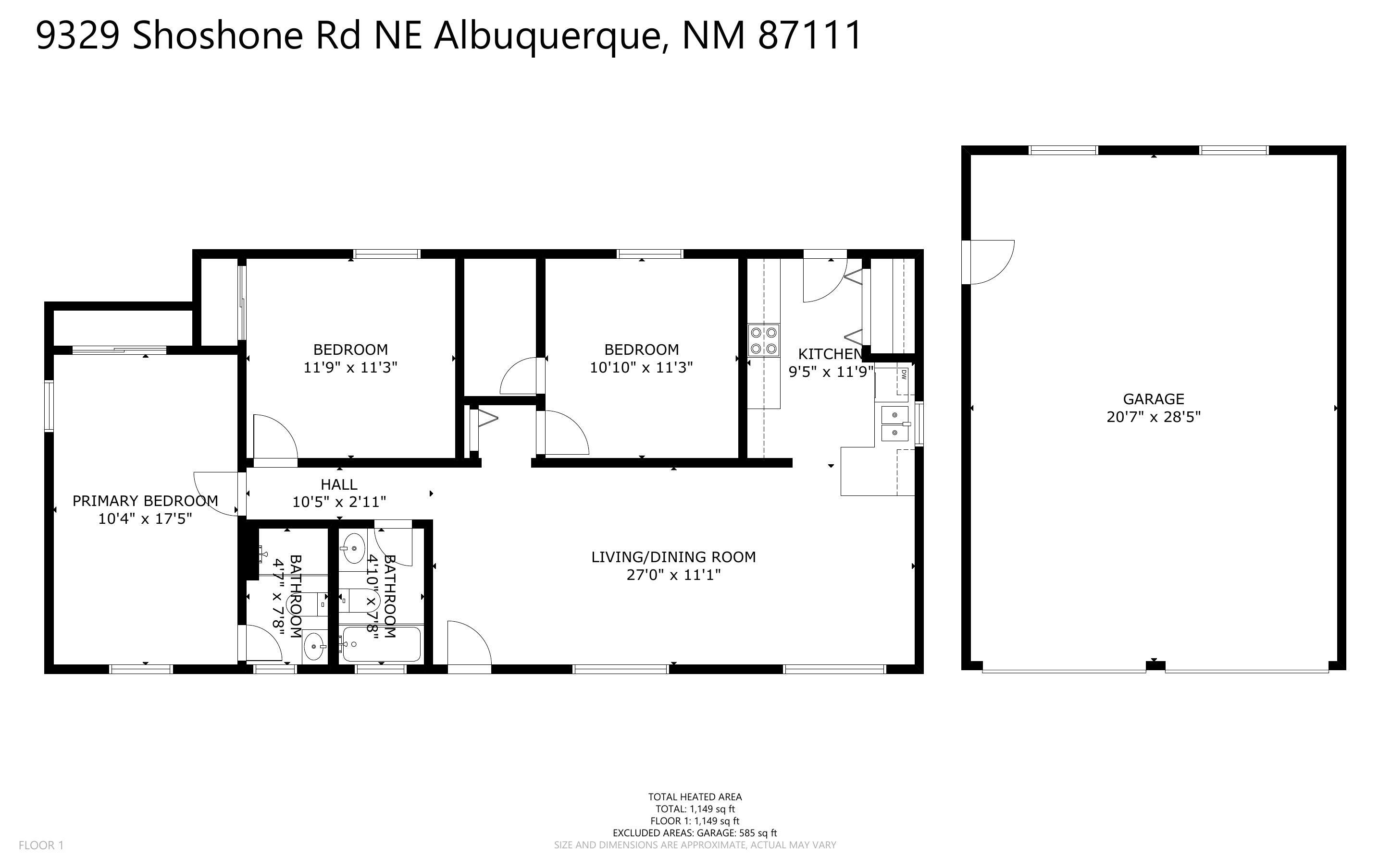 Photo 2 — 9329 Shoshone Road NE