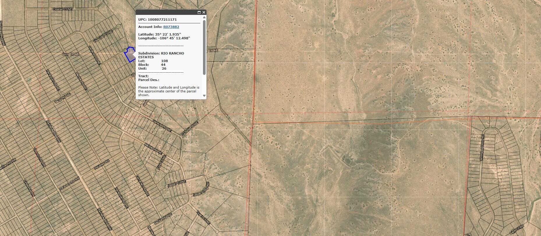  Orchid U26 B44 L108 Court SW 26, Rio Rancho, NM 87144