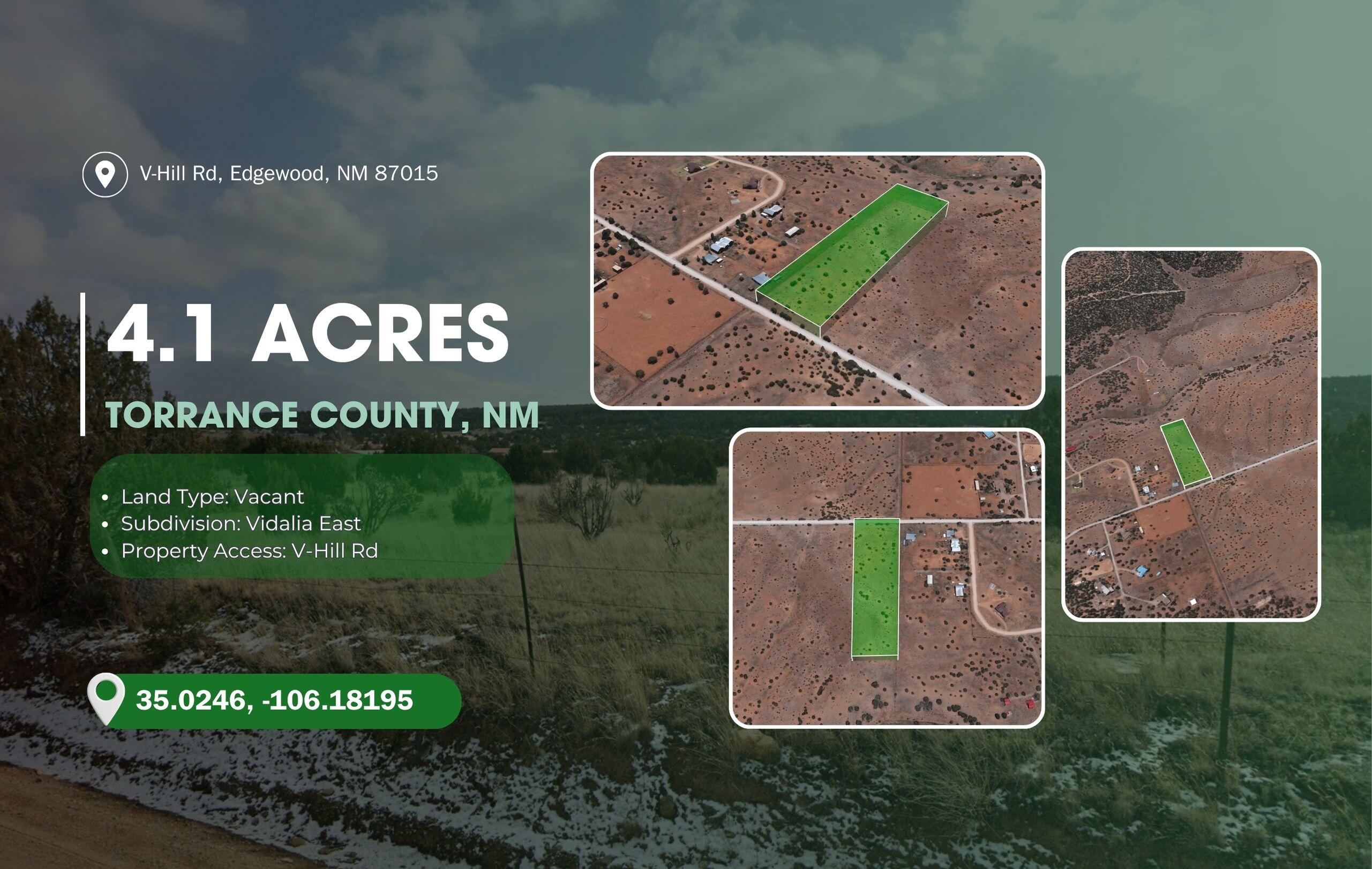 0 V-Hill- lot 12A Road, Edgewood, NM 87015