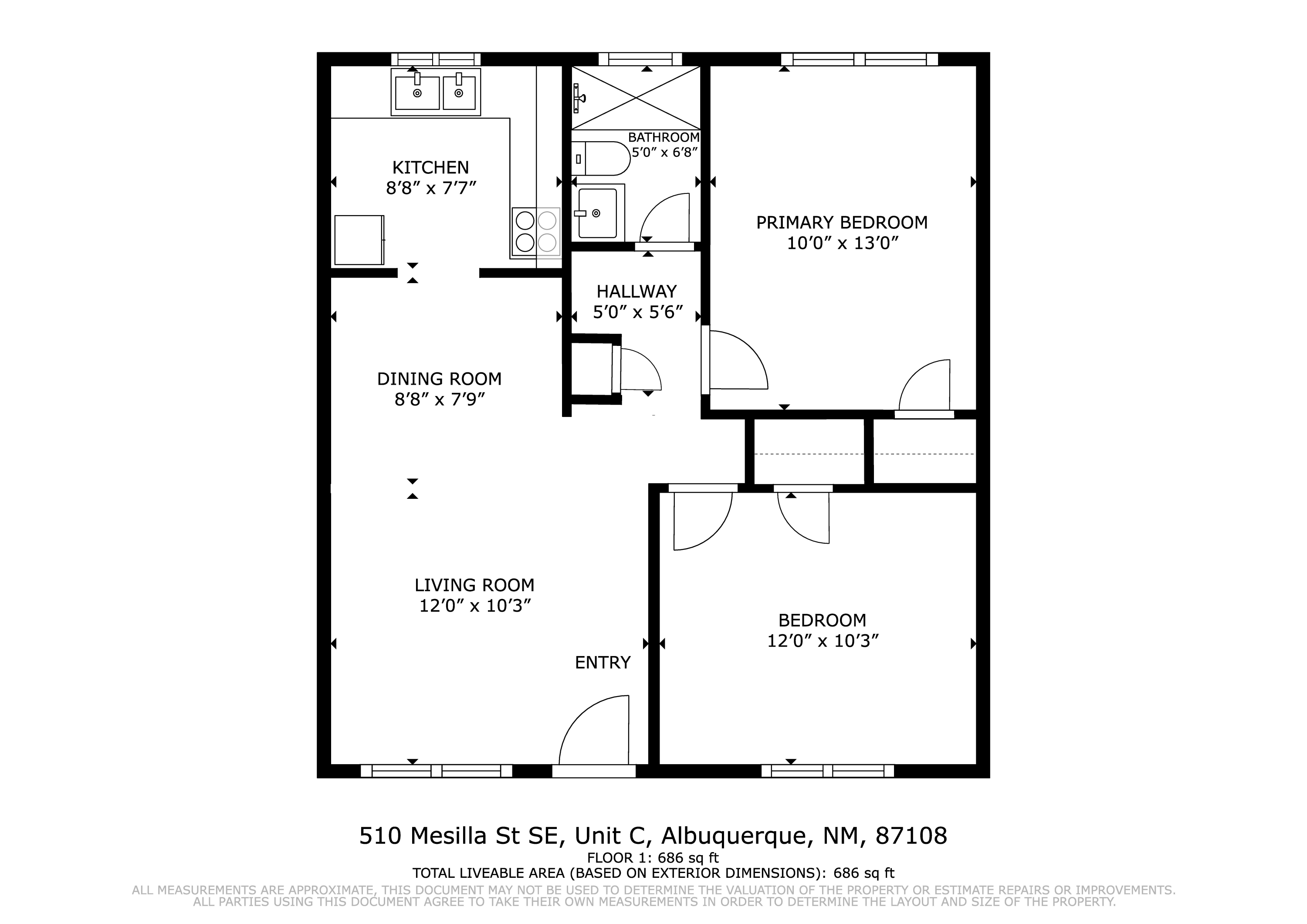 Photo 2 — 510 Mesilla Street SE 1-4