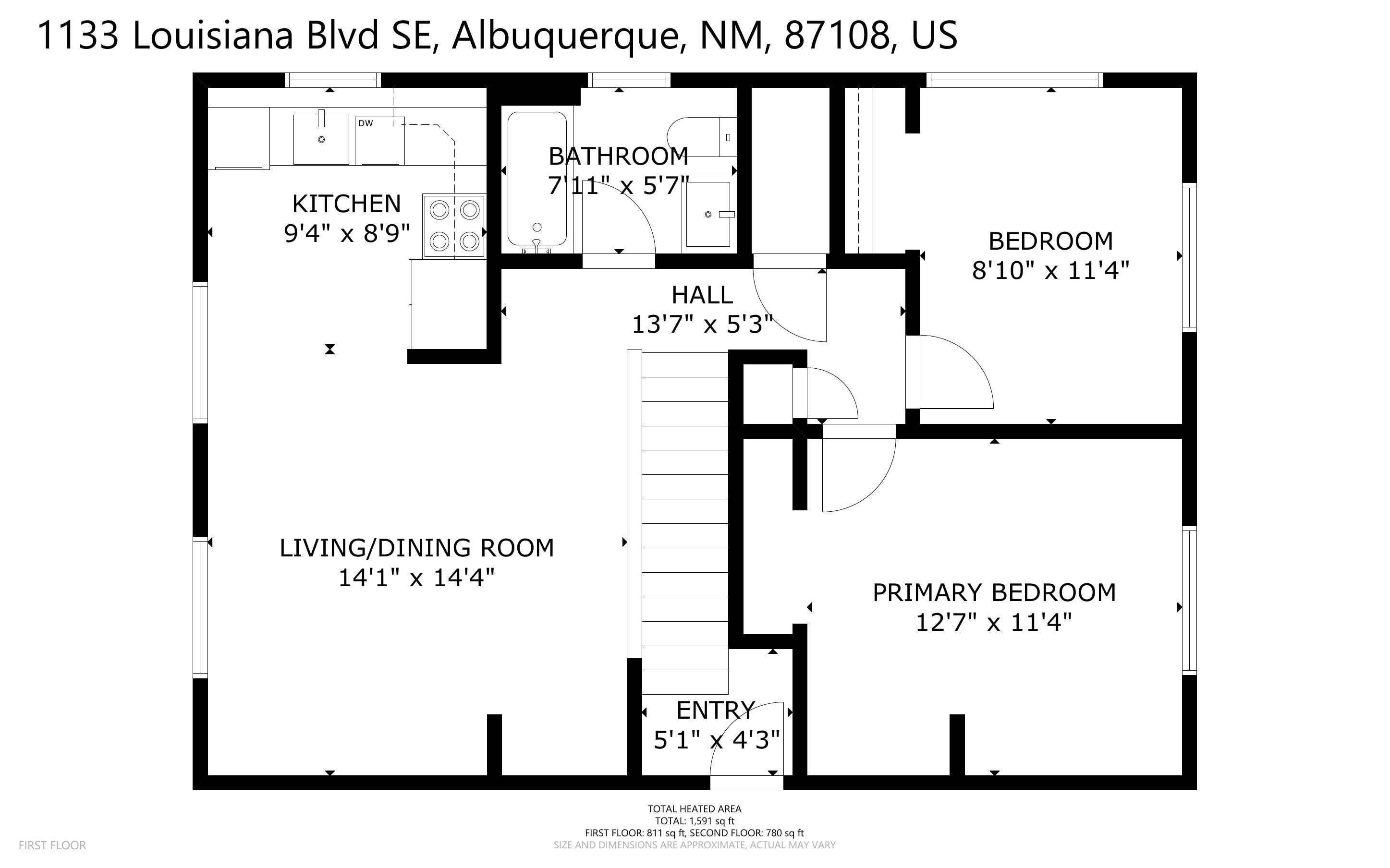 Photo 2 — 1133 Louisiana Boulevard SE